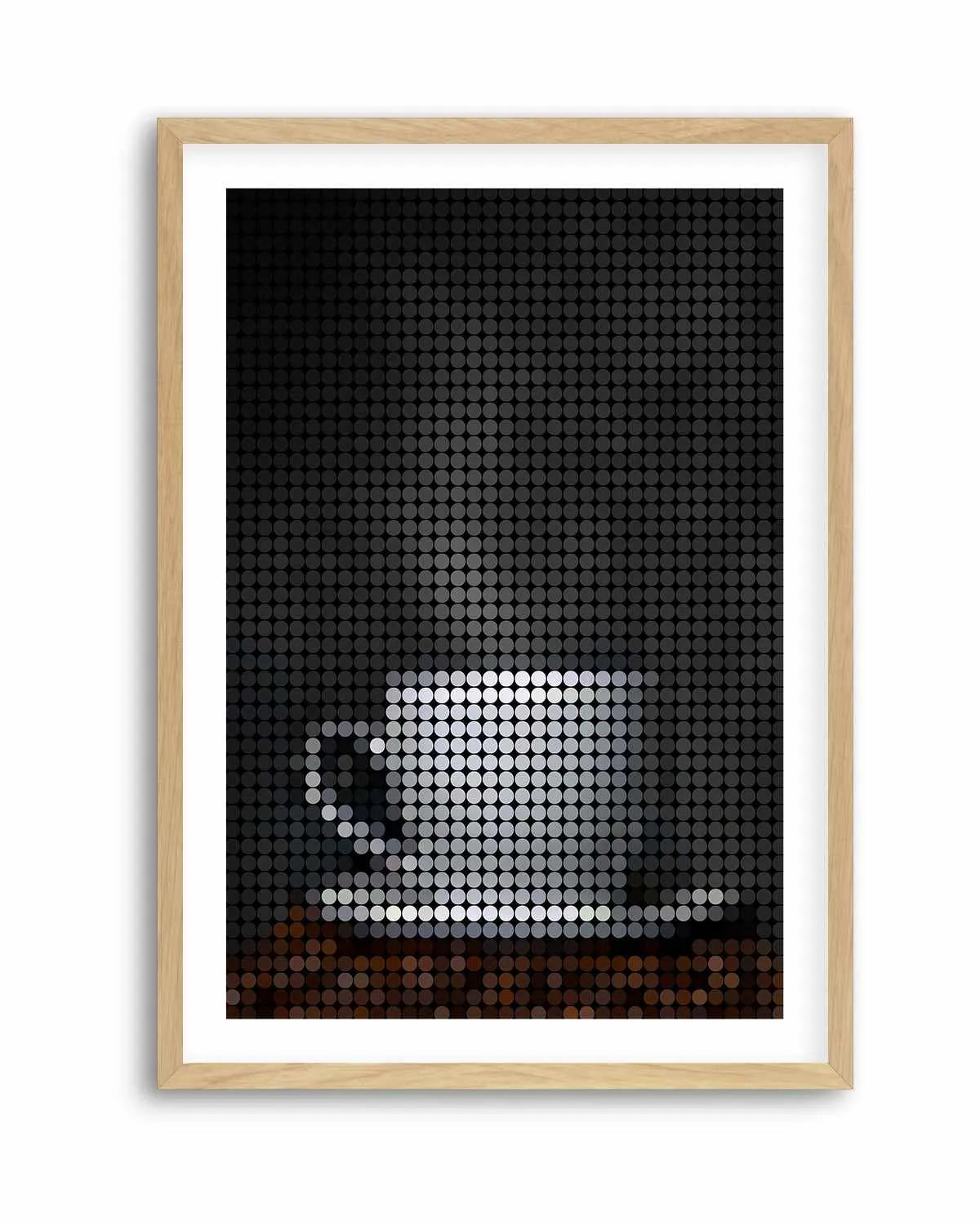 Coffee Dots I | Art Print from Olive et Oriel where you can shop wallpaper and artworks online