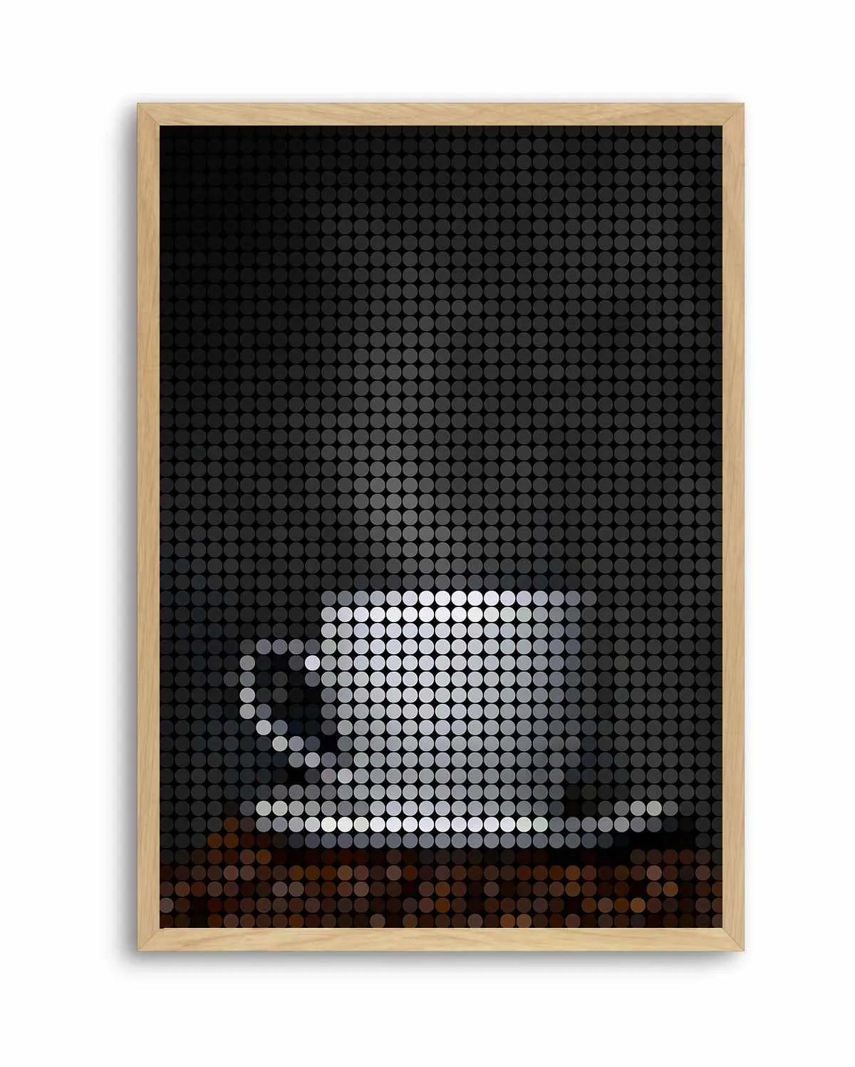 Coffee Dots I | Art Print from Olive et Oriel where you can shop wallpaper and artworks online