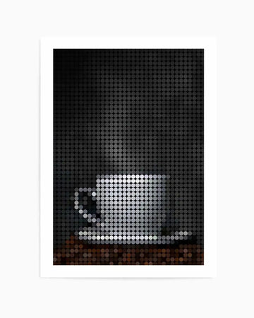 Coffee Dots I | Art Print from Olive et Oriel where you can shop wallpaper and artworks online