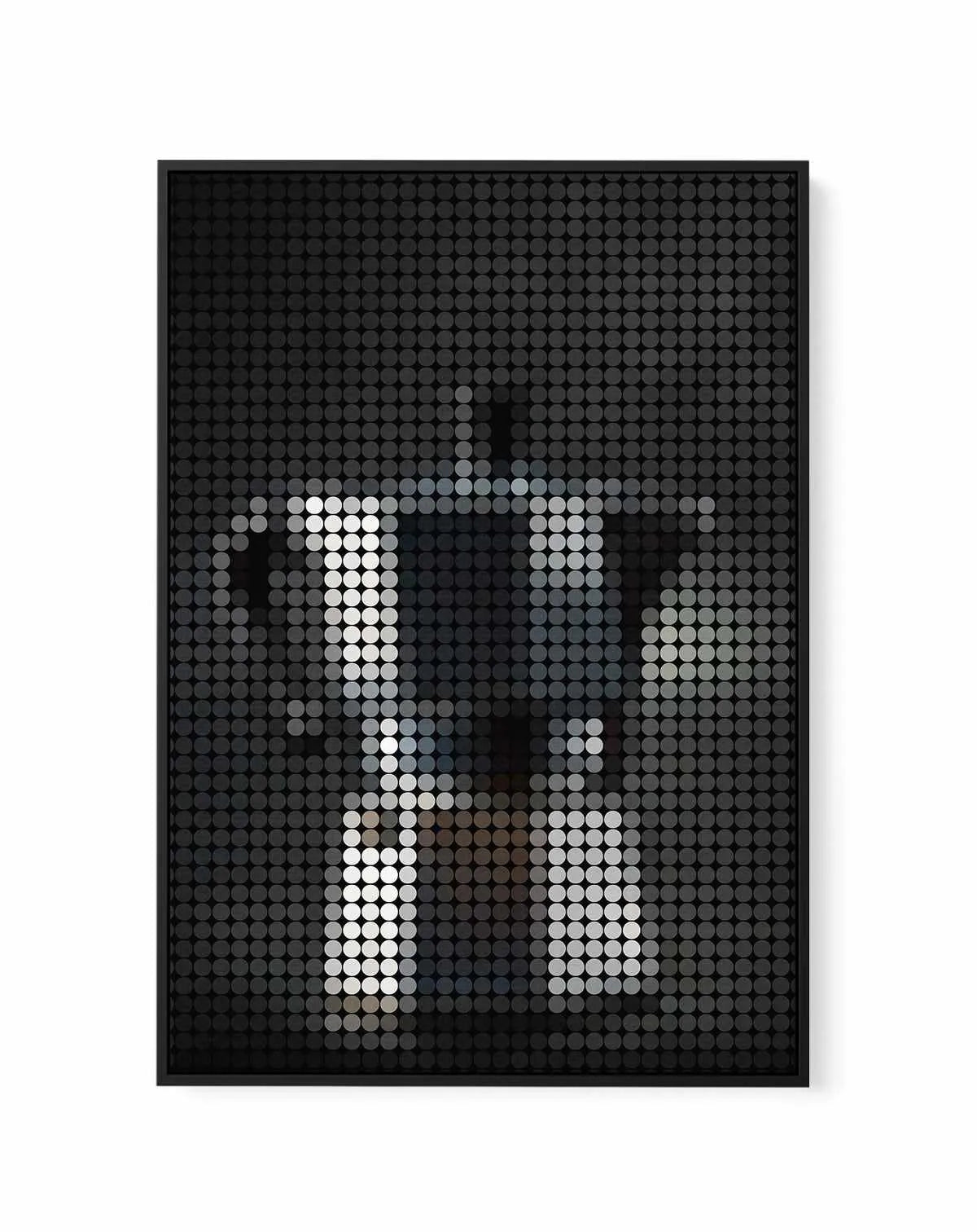 Coffee Dots II | Framed Canvas Art Print from Olive et Oriel where you can shop wallpaper and artworks online