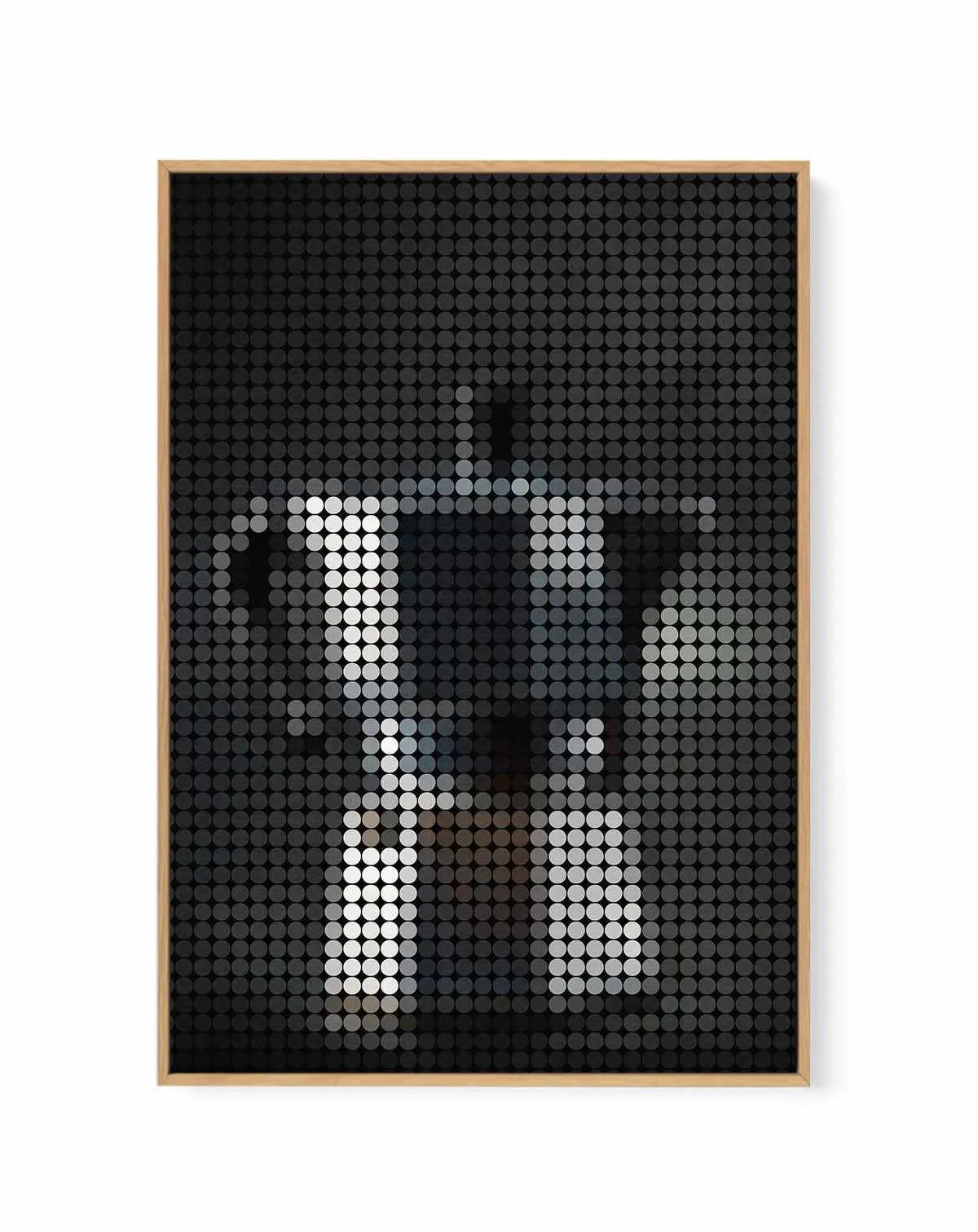 Coffee Dots II | Framed Canvas Art Print from Olive et Oriel where you can shop wallpaper and artworks online