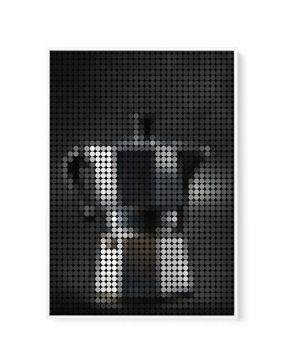 Coffee Dots II | Framed Canvas Art Print from Olive et Oriel where you can shop wallpaper and artworks online