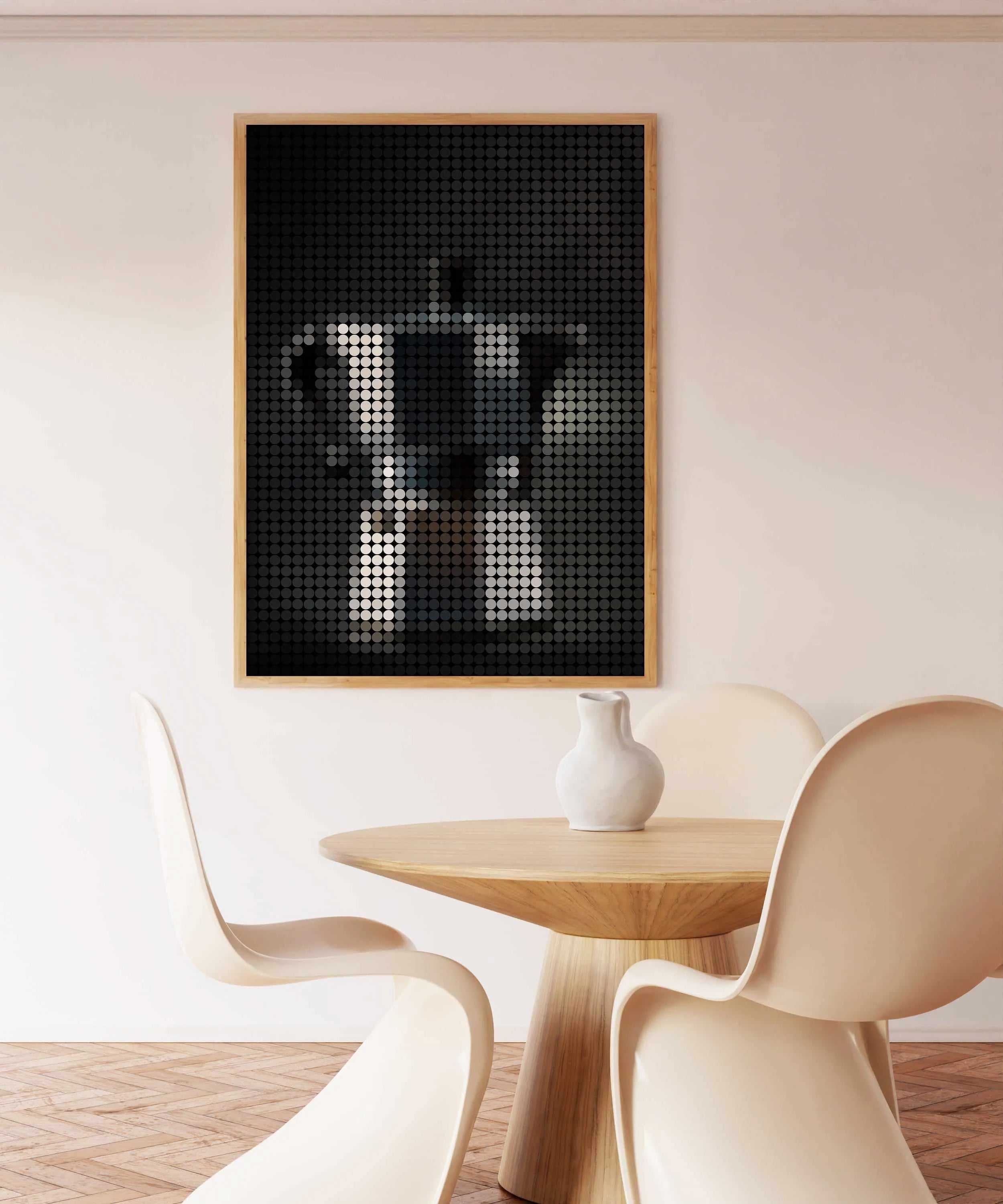 Coffee Dots II | Art Print from Olive et Oriel where you can shop wallpaper and artworks online