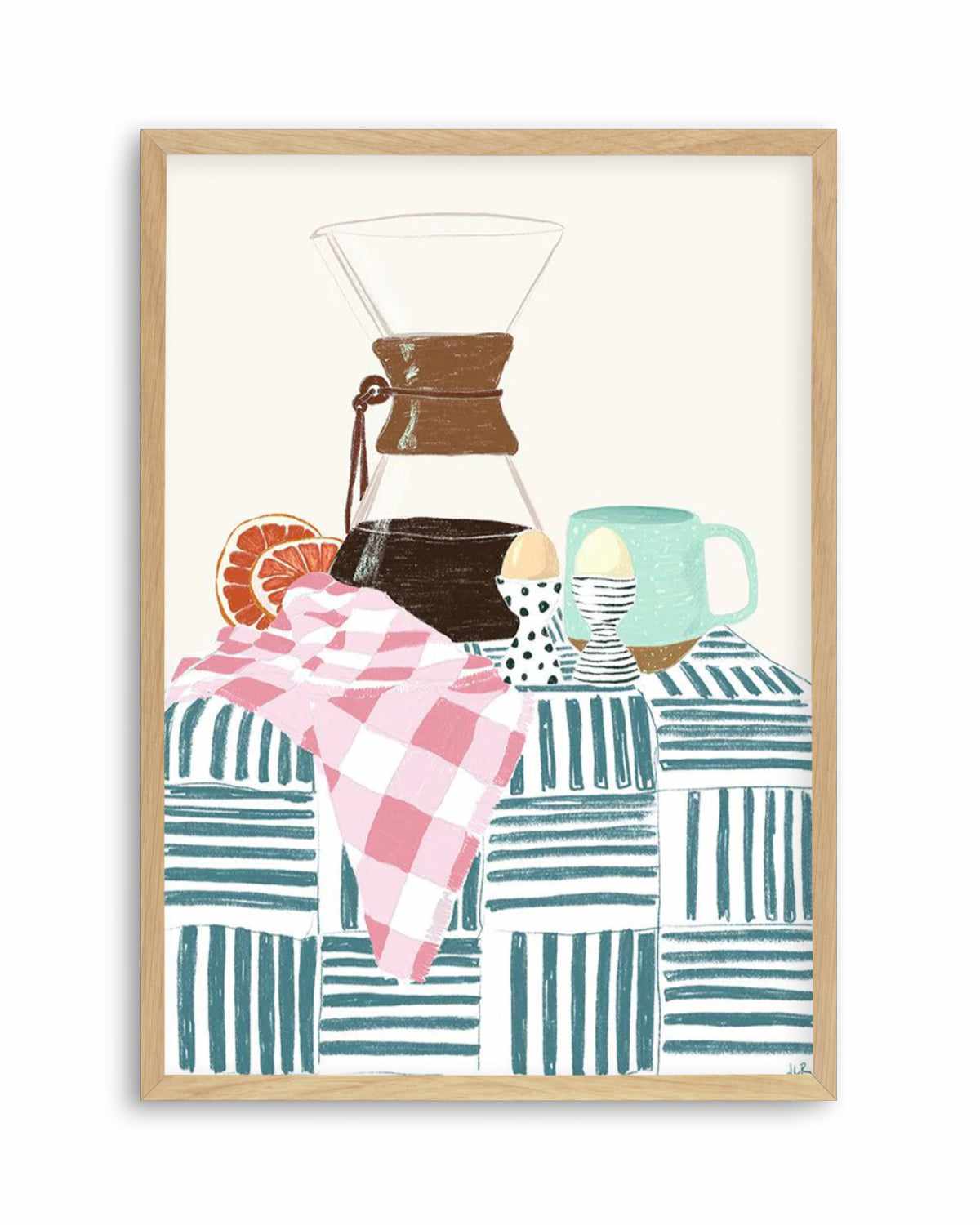 Coffee Hour by Jenny Liz Rome Art Print