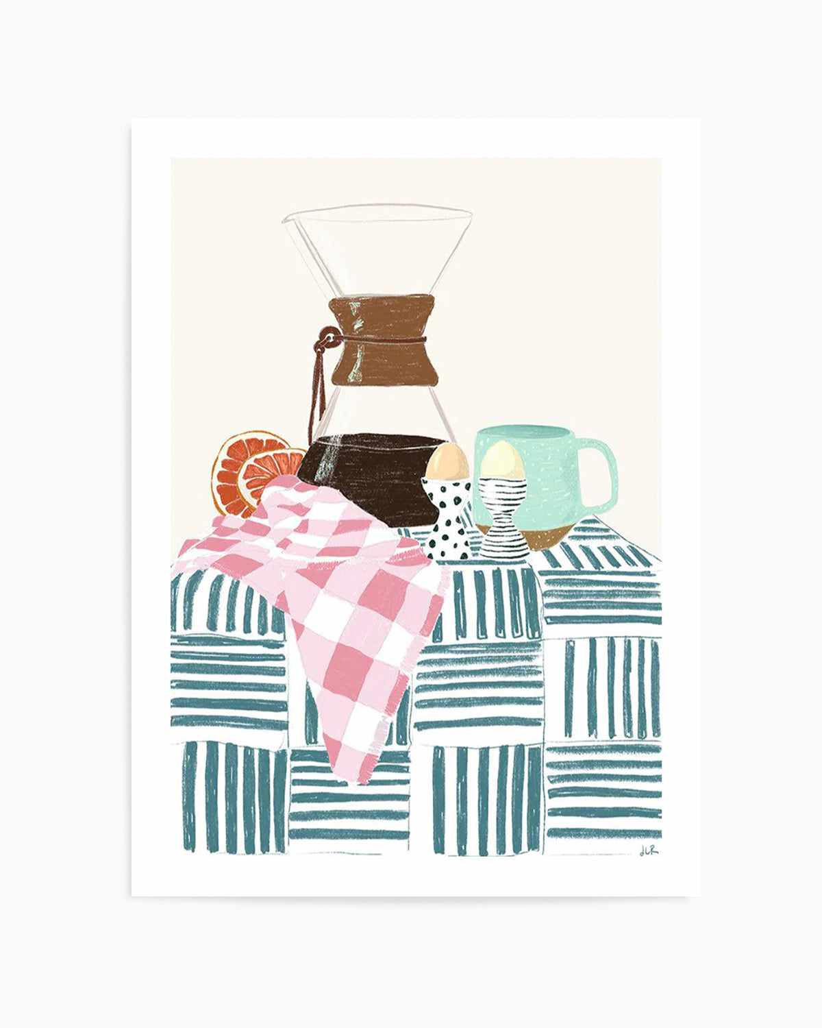 Coffee Hour by Jenny Liz Rome Art Print