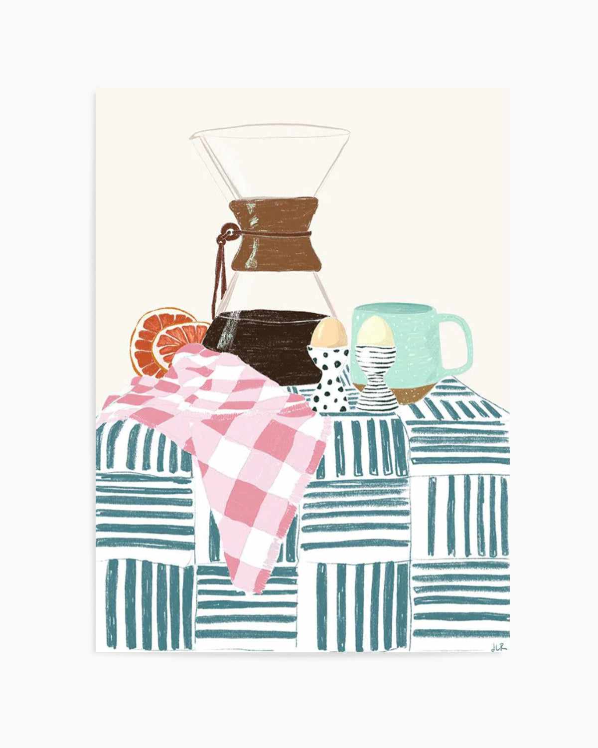 Coffee Hour by Jenny Liz Rome Art Print