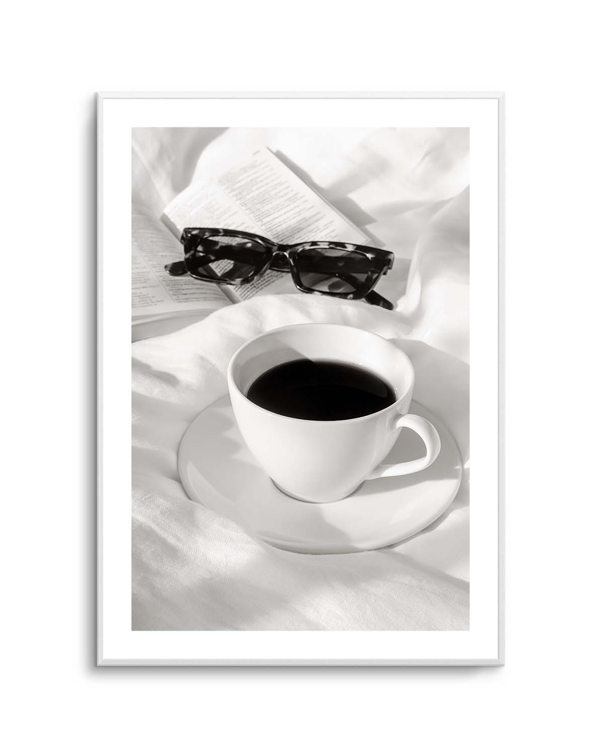 Coffee In Bed by Pictufy Studio III | Art Print