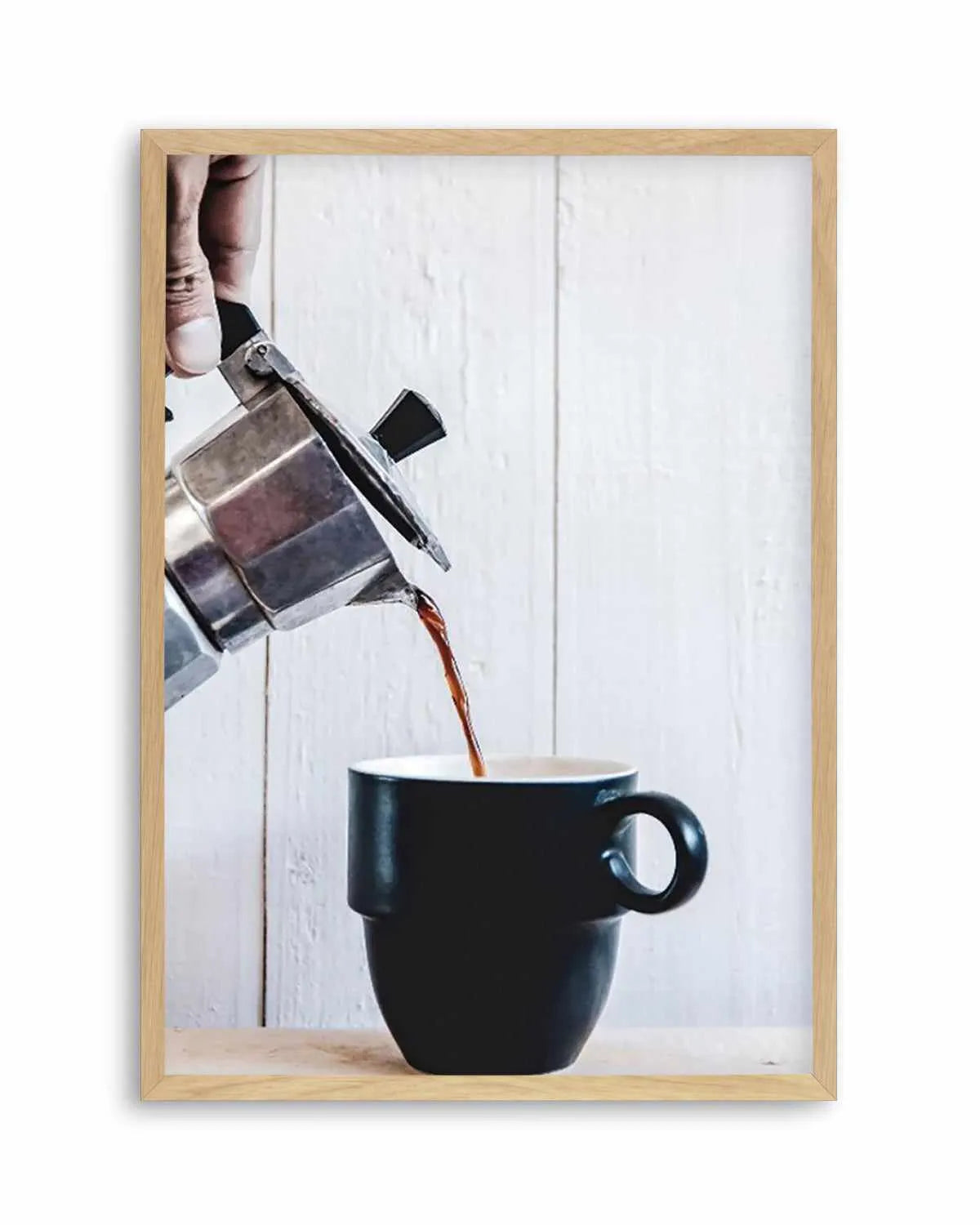 Coffee Time Art Print from Olive et Oriel where you can shop wallpaper and artworks online