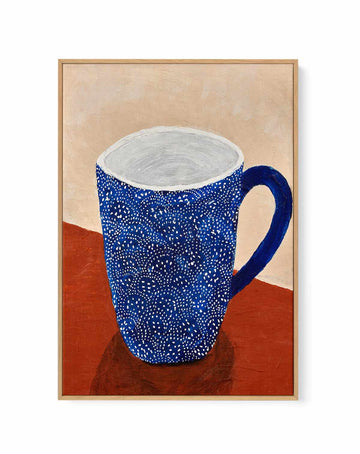 Coffee Time By Dale Hefer | Framed Canvas Art Print from Olive et Oriel where you can shop wallpaper and artworks online