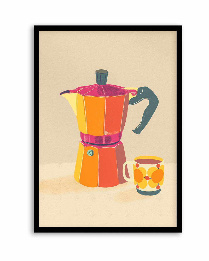 Coffee break by Gigi Rosado | Art Print