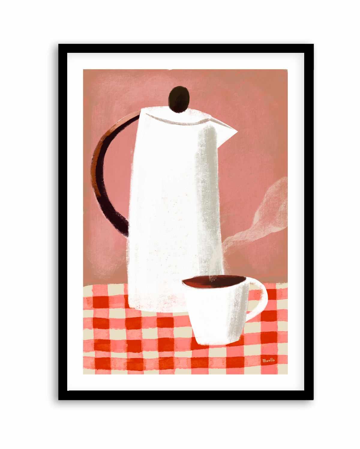 Coffee by Marco Marella | Art Print from Olive et Oriel where you can shop wallpaper and artworks online
