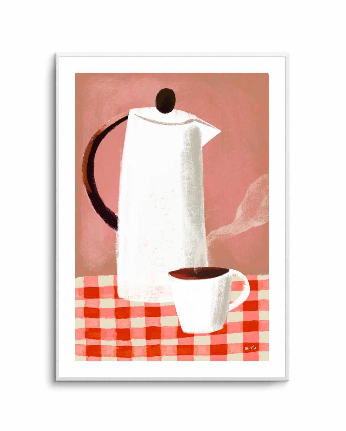 Coffee by Marco Marella | Art Print from Olive et Oriel where you can shop wallpaper and artworks online
