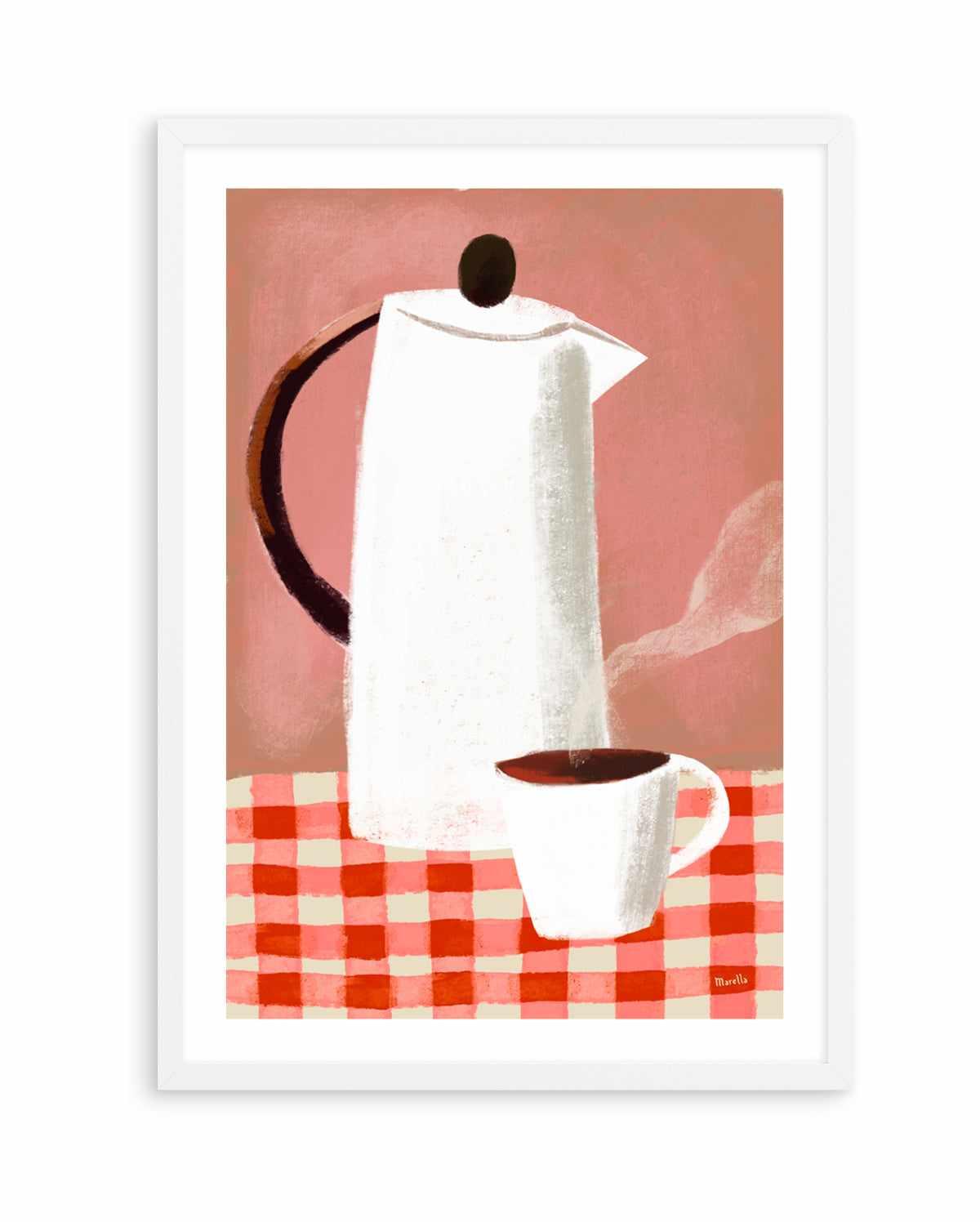 Coffee by Marco Marella | Art Print from Olive et Oriel where you can shop wallpaper and artworks online