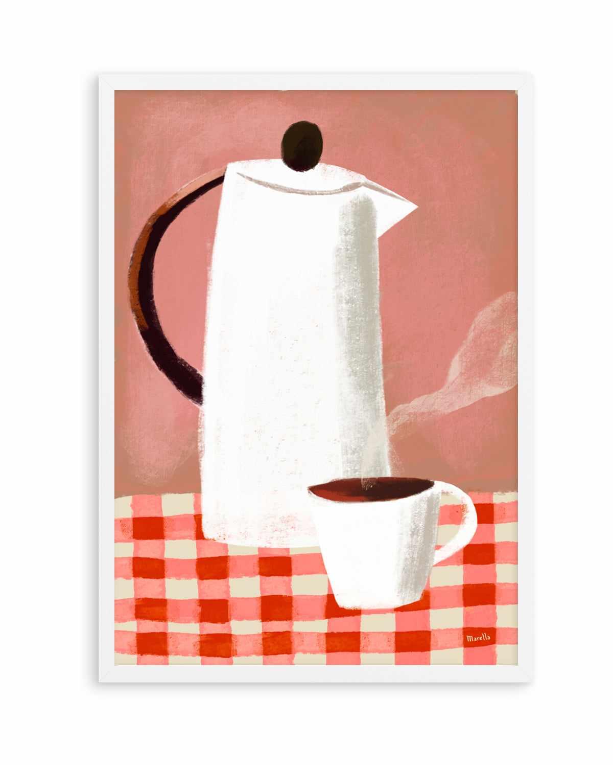Coffee by Marco Marella | Art Print from Olive et Oriel where you can shop wallpaper and artworks online