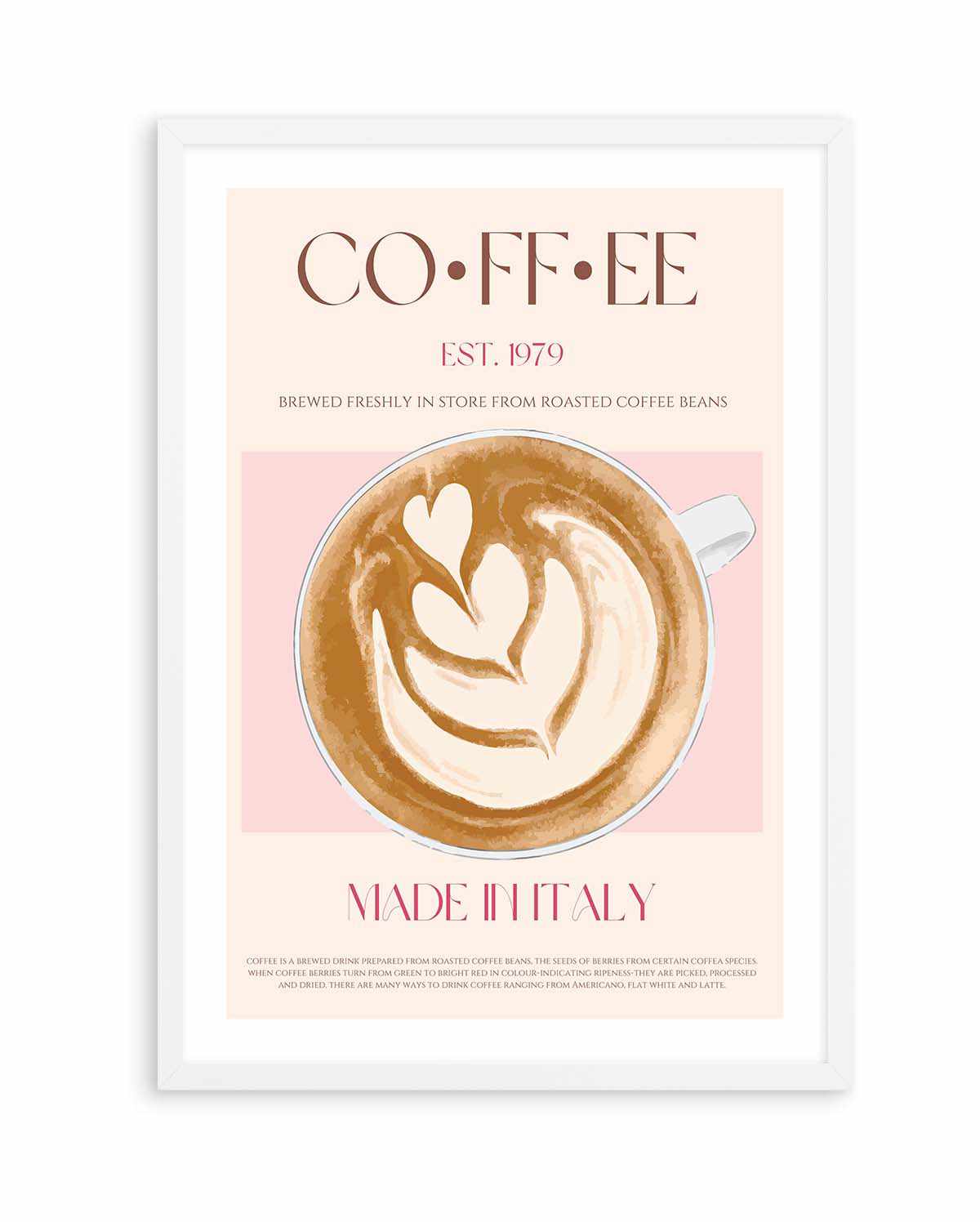 Coffee by Nazma Khokhar | Art Print