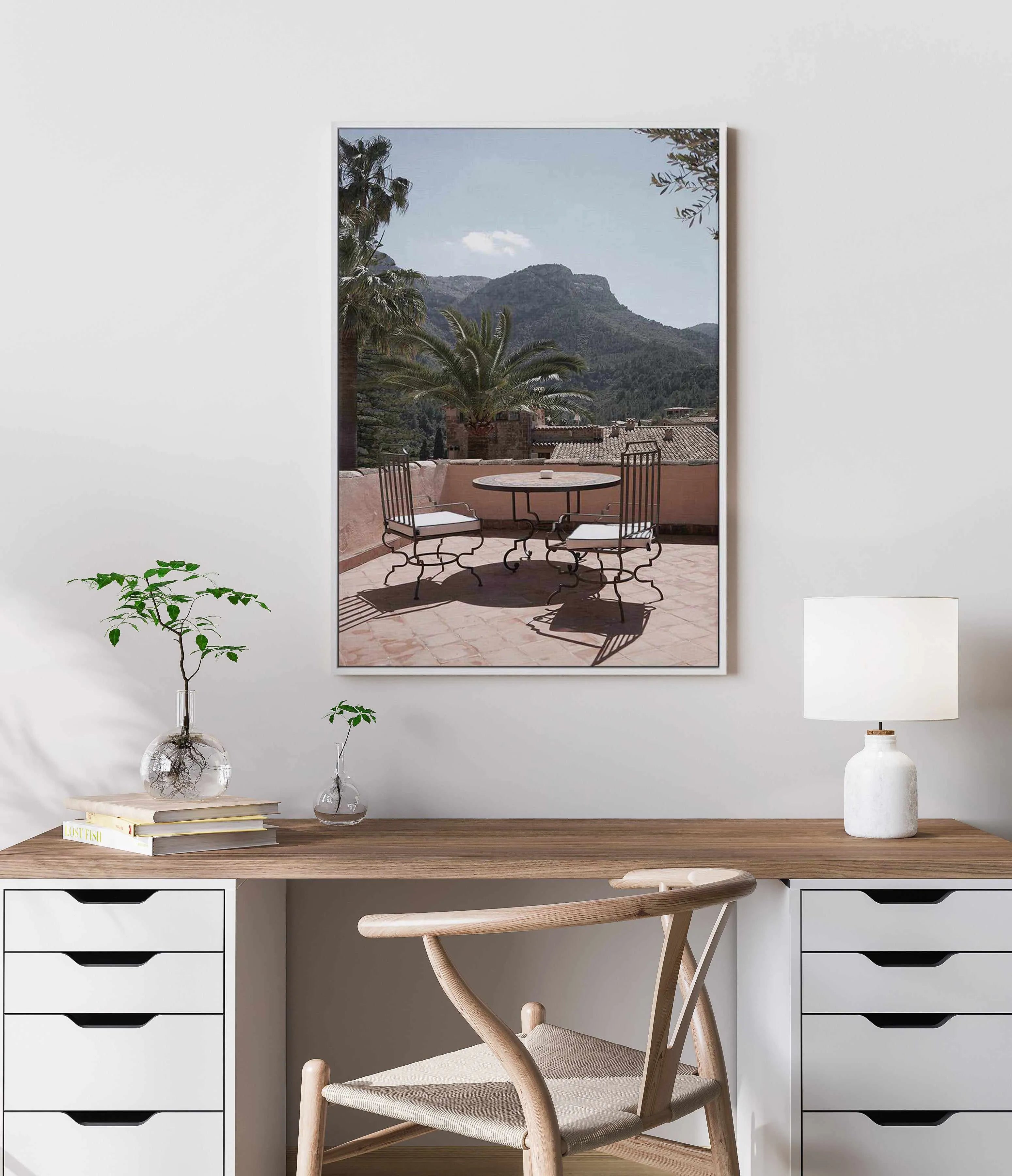 Coffee Spot by Renee Rae | Framed Canvas Art Print from Olive et Oriel where you can shop wallpaper and artworks online