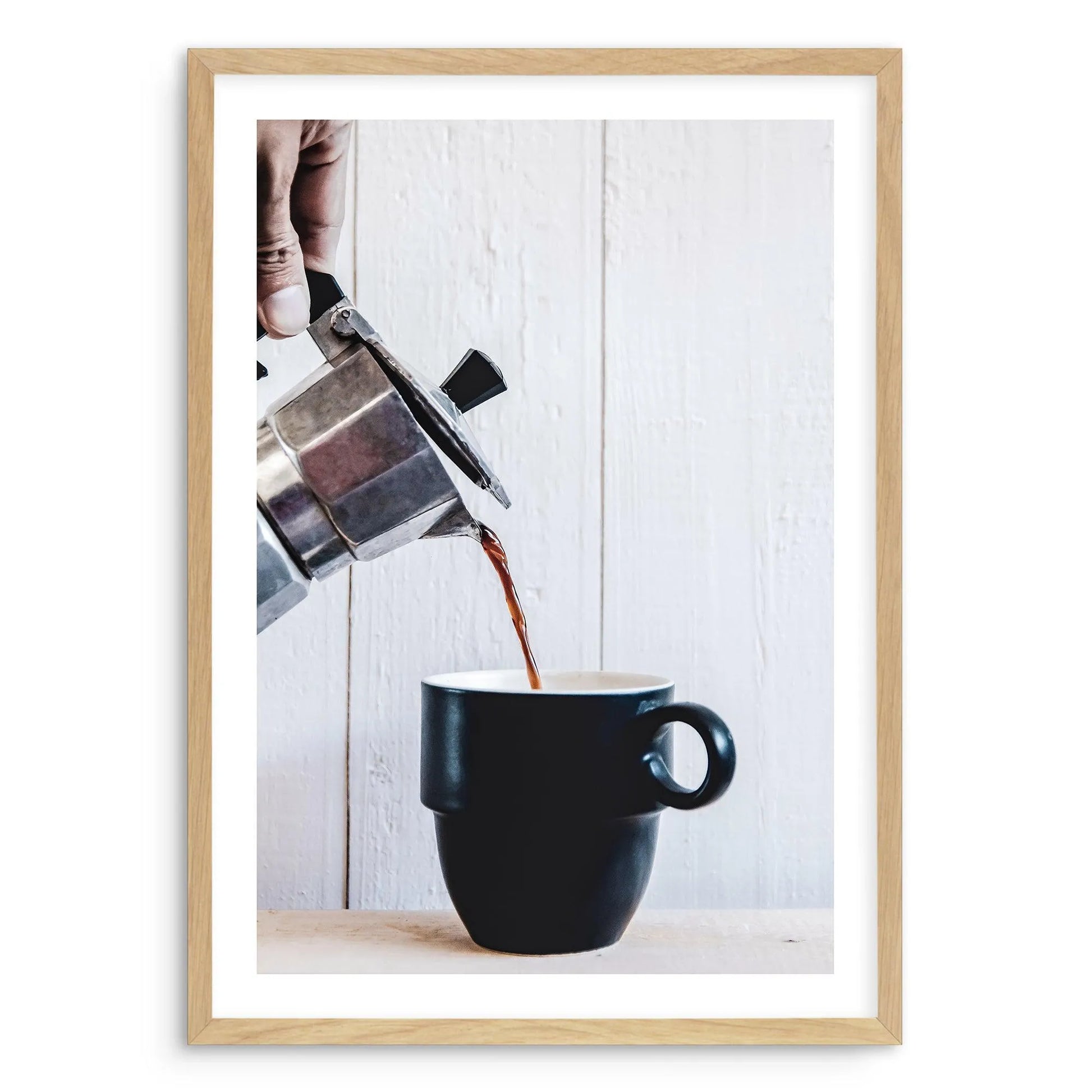 Coffee Time Art Print-PRINT-Olive et Oriel-Olive et Oriel-Buy-Australian-Art-Prints-Online-with-Olive-et-Oriel-Your-Artwork-Specialists-Austrailia-Decorate-With-Coastal-Photo-Wall-Art-Prints-From-Our-Beach-House-Artwork-Collection-Fine-Poster-and-Framed-Artwork