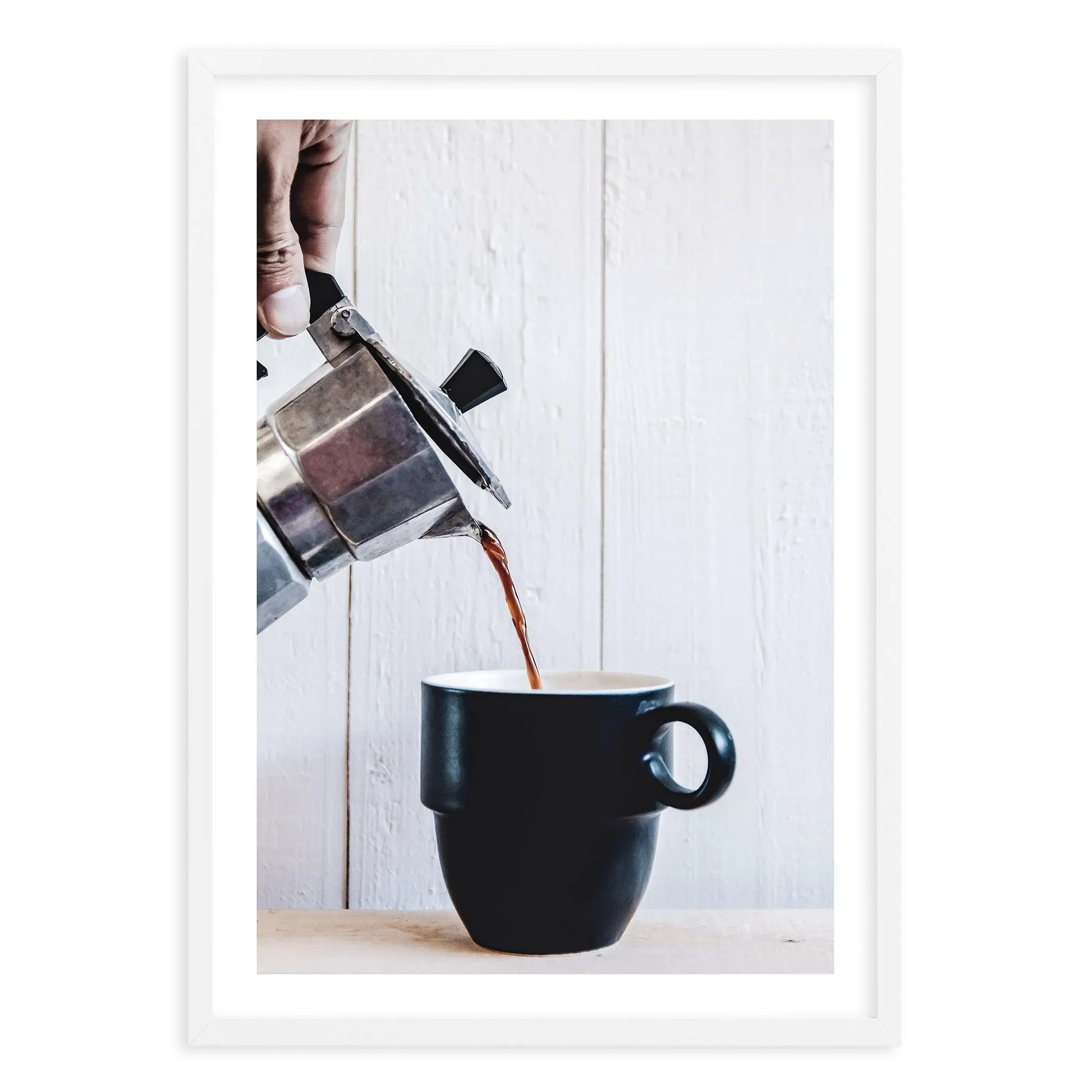 Coffee Time Art Print-PRINT-Olive et Oriel-Olive et Oriel-Buy-Australian-Art-Prints-Online-with-Olive-et-Oriel-Your-Artwork-Specialists-Austrailia-Decorate-With-Coastal-Photo-Wall-Art-Prints-From-Our-Beach-House-Artwork-Collection-Fine-Poster-and-Framed-Artwork