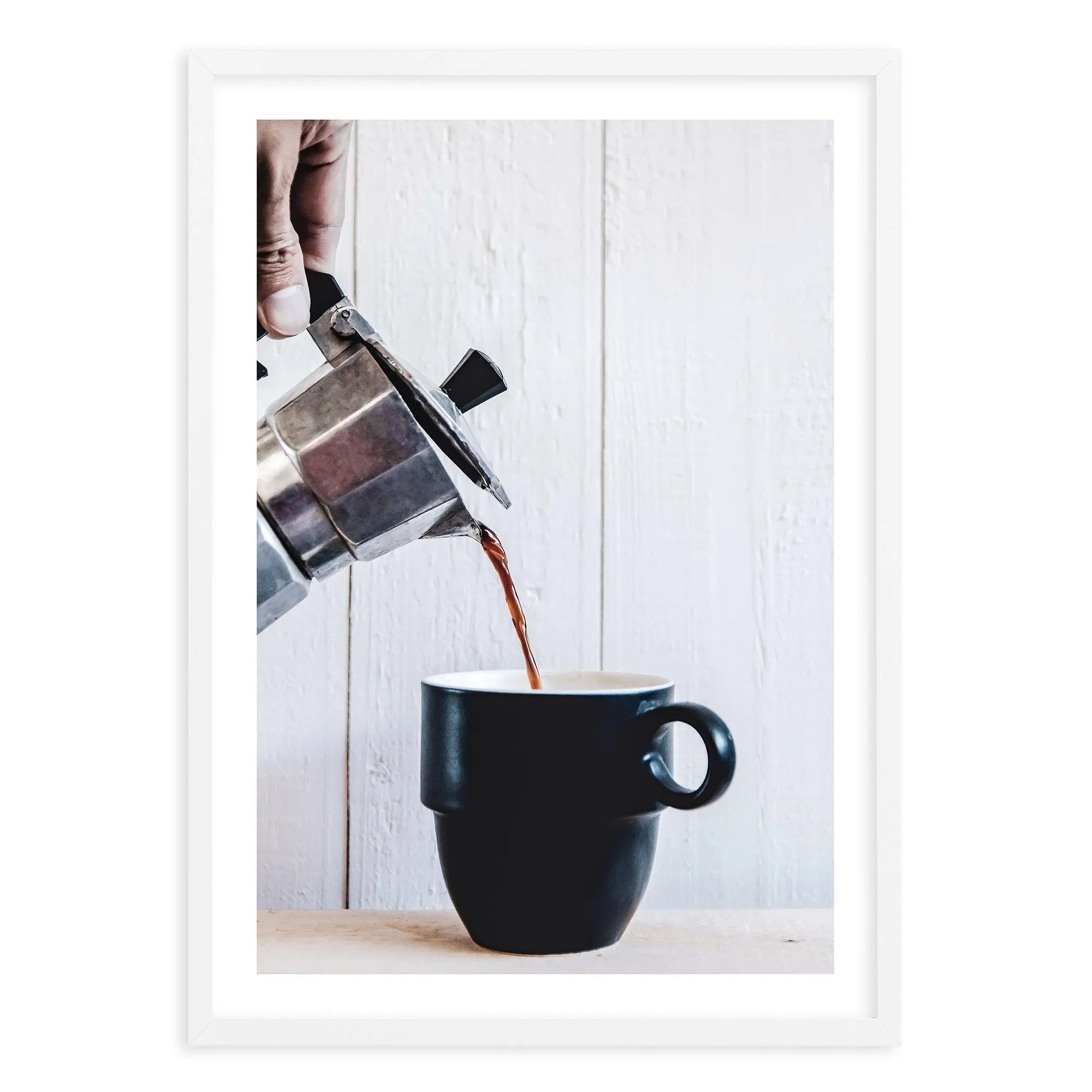 Coffee Time Art Print-PRINT-Olive et Oriel-Olive et Oriel-Buy-Australian-Art-Prints-Online-with-Olive-et-Oriel-Your-Artwork-Specialists-Austrailia-Decorate-With-Coastal-Photo-Wall-Art-Prints-From-Our-Beach-House-Artwork-Collection-Fine-Poster-and-Framed-Artwork