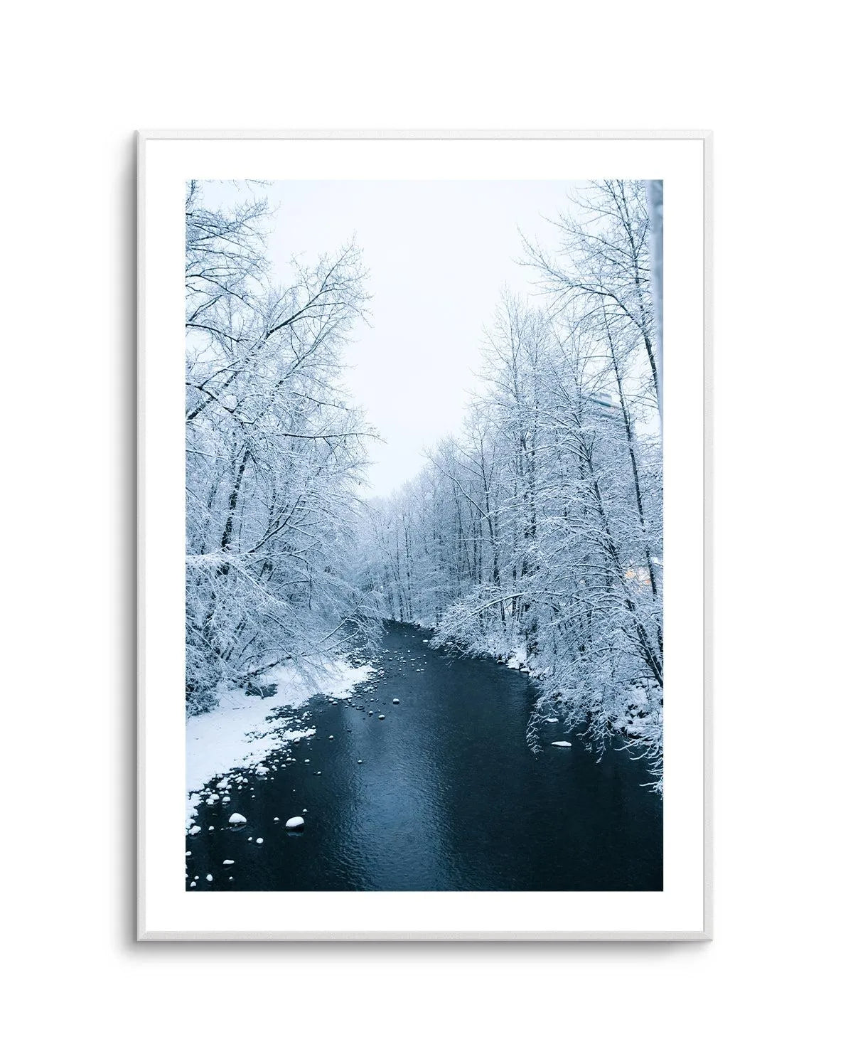 Cold River by Kalen X | Art Print from Olive et Oriel where you can shop wallpaper and artworks online