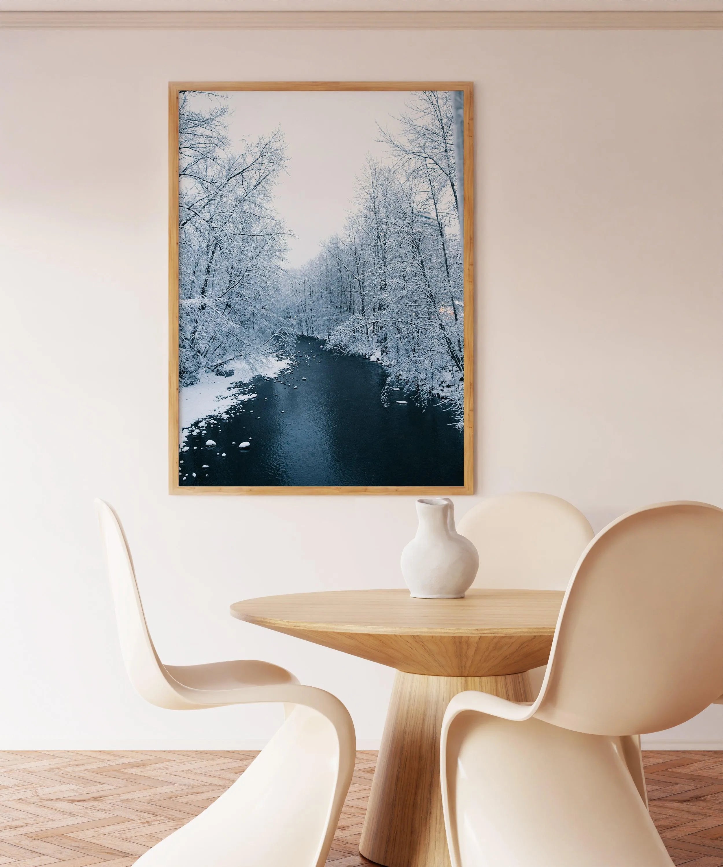 Cold River by Kalen X | Art Print from Olive et Oriel where you can shop wallpaper and artworks online