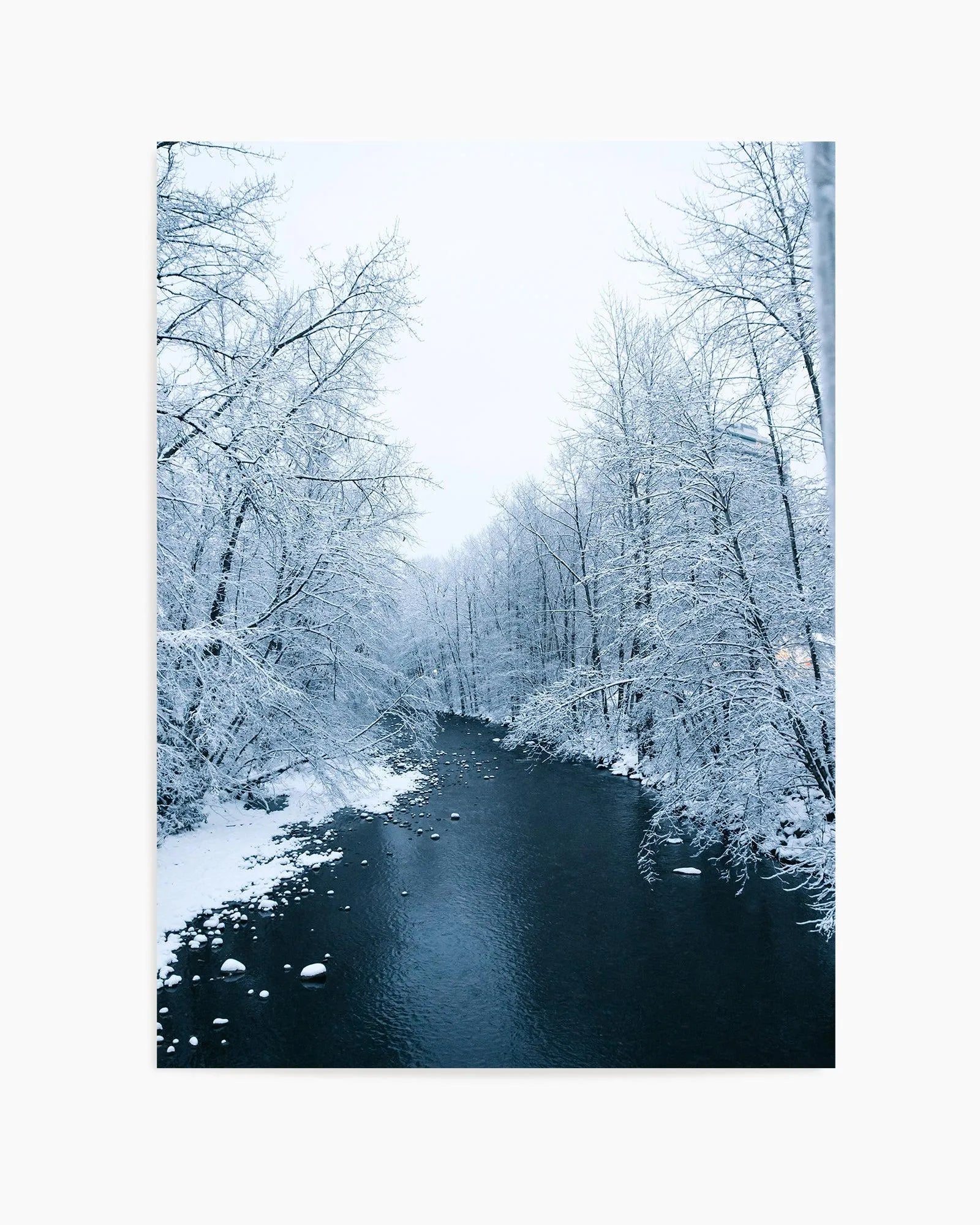 Cold River by Kalen X | Art Print from Olive et Oriel where you can shop wallpaper and artworks online