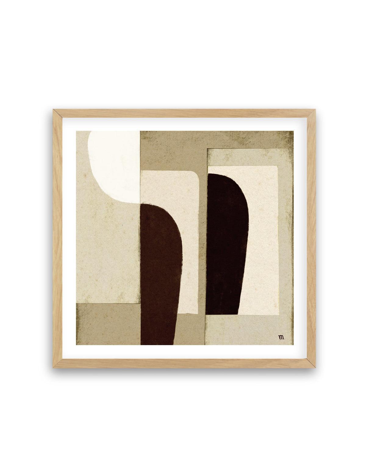 Collage in Neutrals 1 by Marco Marella | Art Print from Olive et Oriel where you can shop wallpaper and artworks online