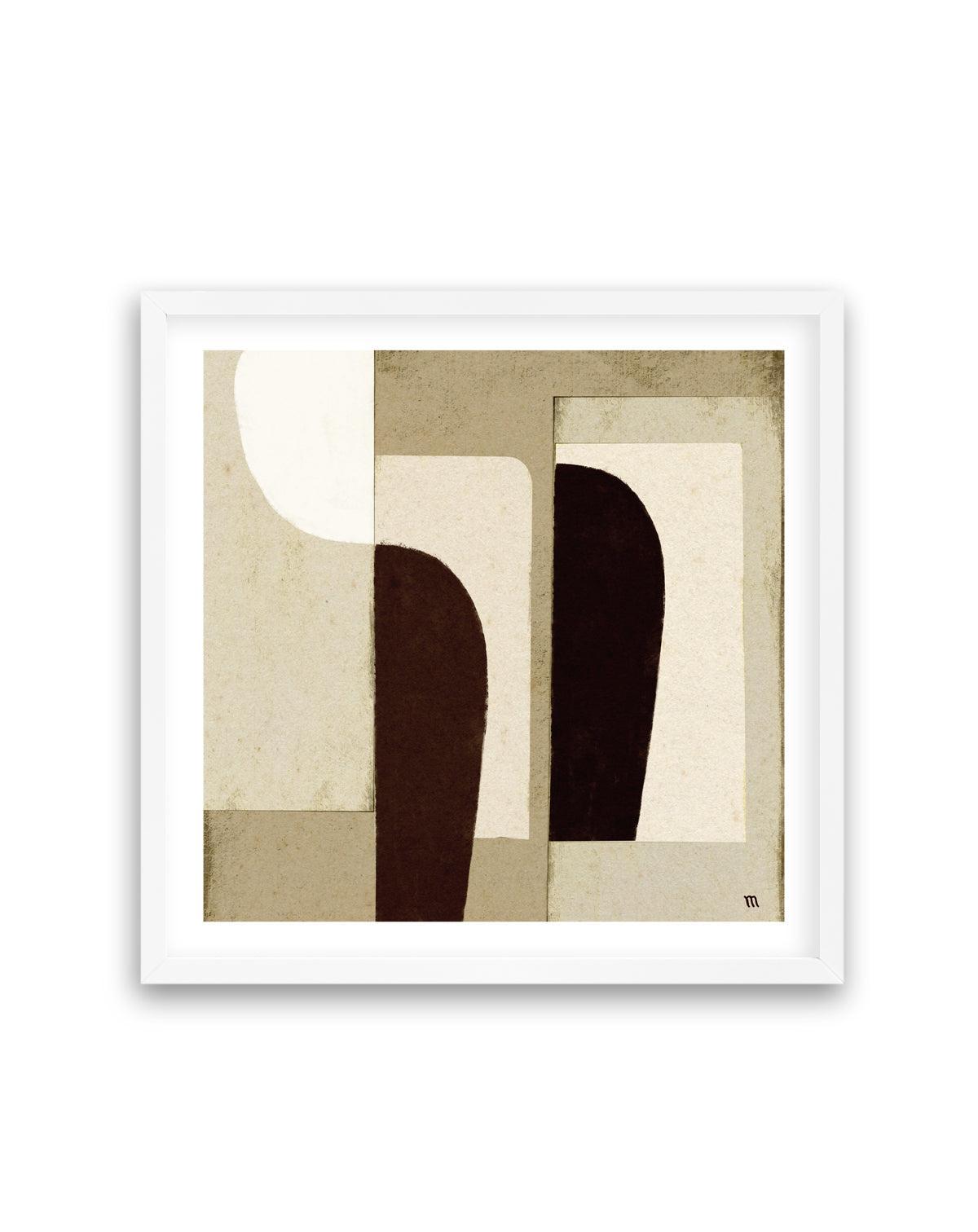 Collage in Neutrals 1 by Marco Marella | Art Print from Olive et Oriel where you can shop wallpaper and artworks online