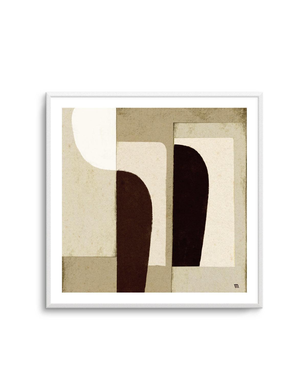 Collage in Neutrals 1 by Marco Marella | Art Print from Olive et Oriel where you can shop wallpaper and artworks online