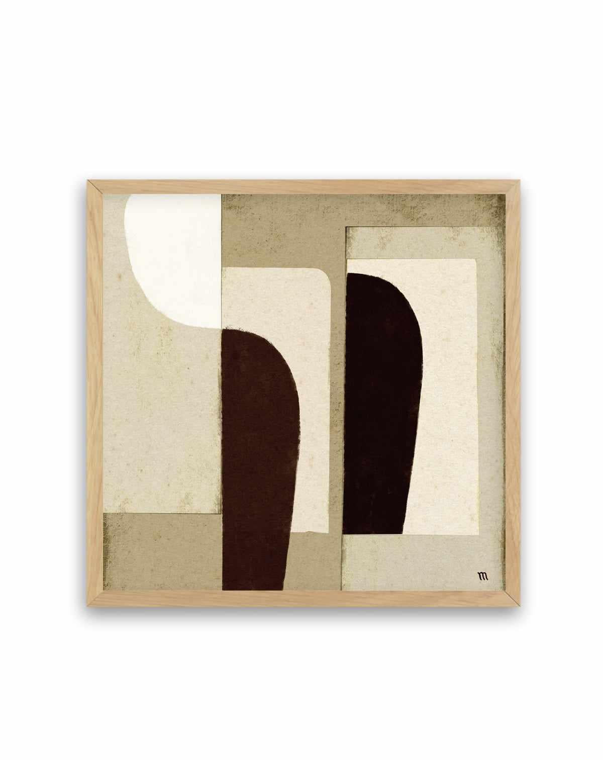 Collage in Neutrals 1 by Marco Marella | Art Print from Olive et Oriel where you can shop wallpaper and artworks online