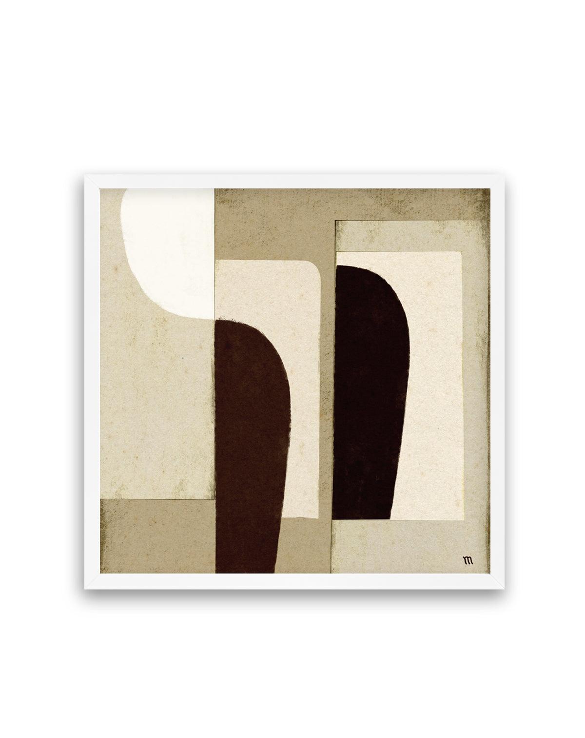 Collage in Neutrals 1 by Marco Marella | Art Print from Olive et Oriel where you can shop wallpaper and artworks online