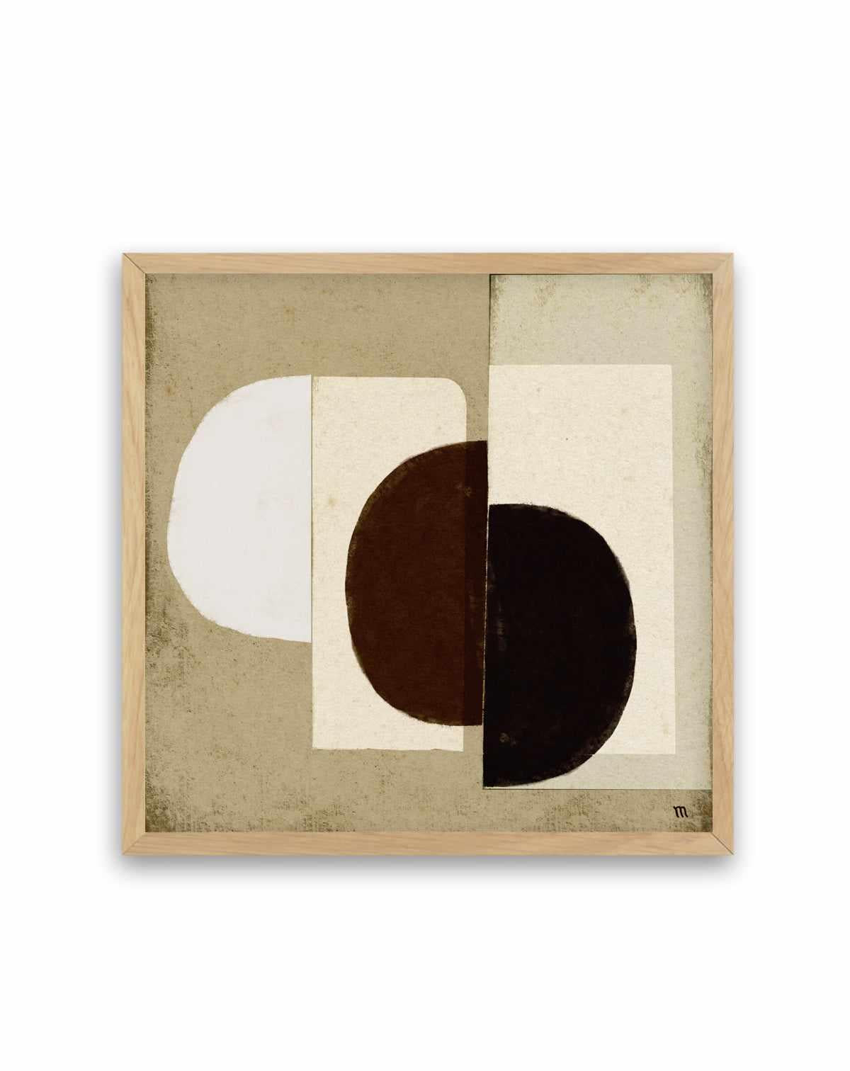 Collage in Neutrals 2 by Marco Marella | Art Print from Olive et Oriel where you can shop wallpaper and artworks online