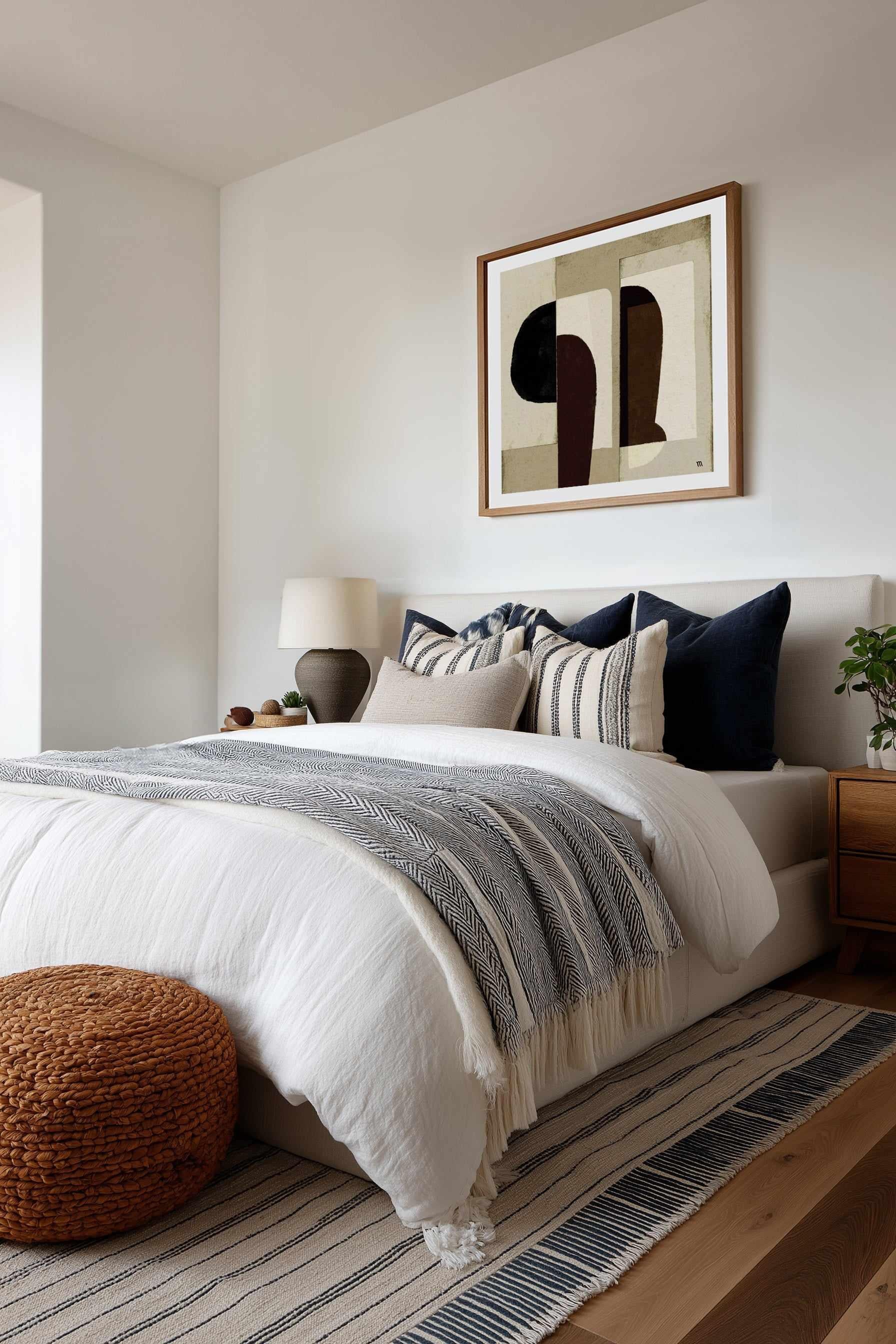 Collage with Black and Brown by Marco Marella | Art Print from Olive et Oriel where you can shop wallpaper and artworks online