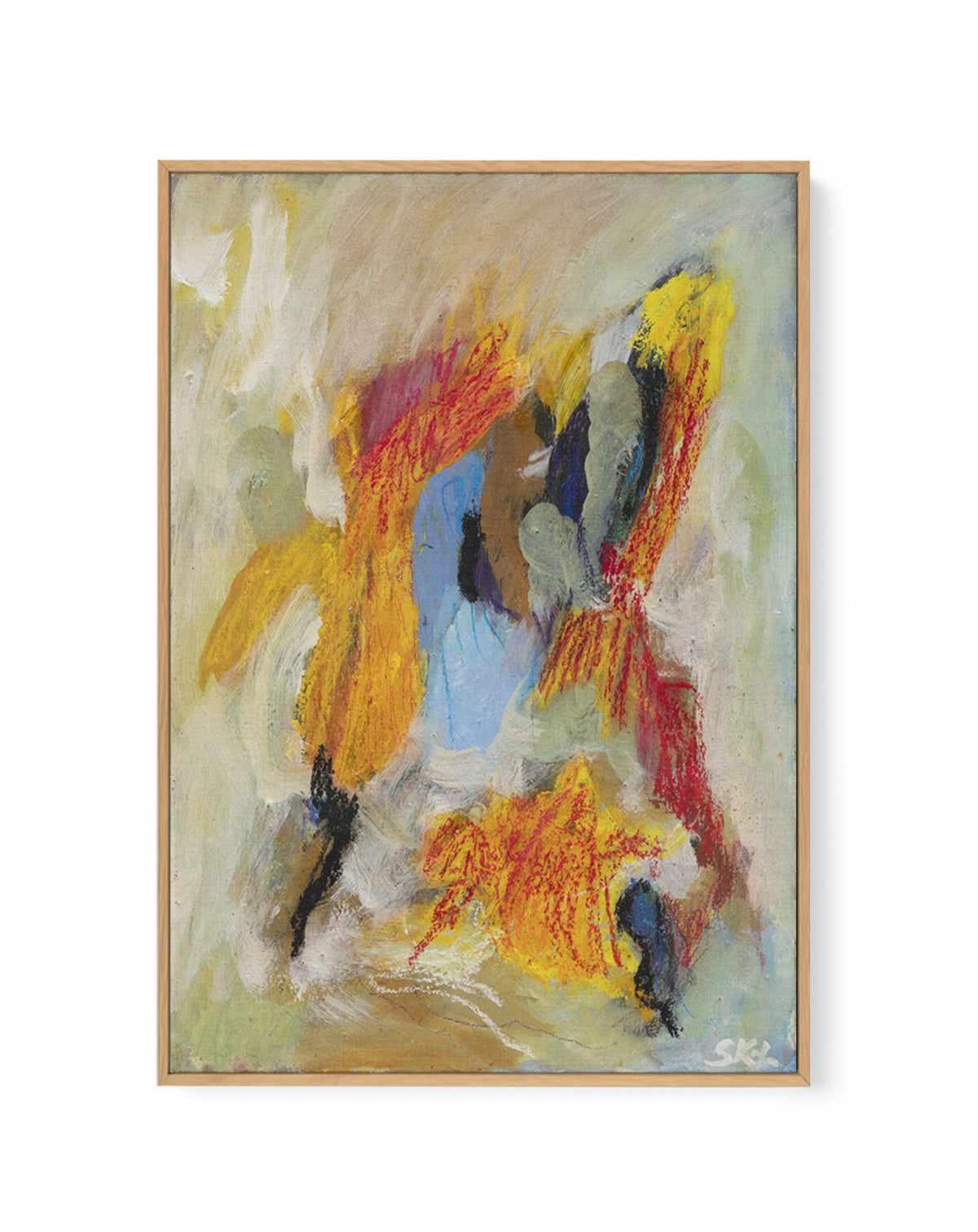 Color Burst by Svend Kindt-Larsen | Framed Canvas Art Print from Olive et Oriel where you can shop wallpaper and artworks online