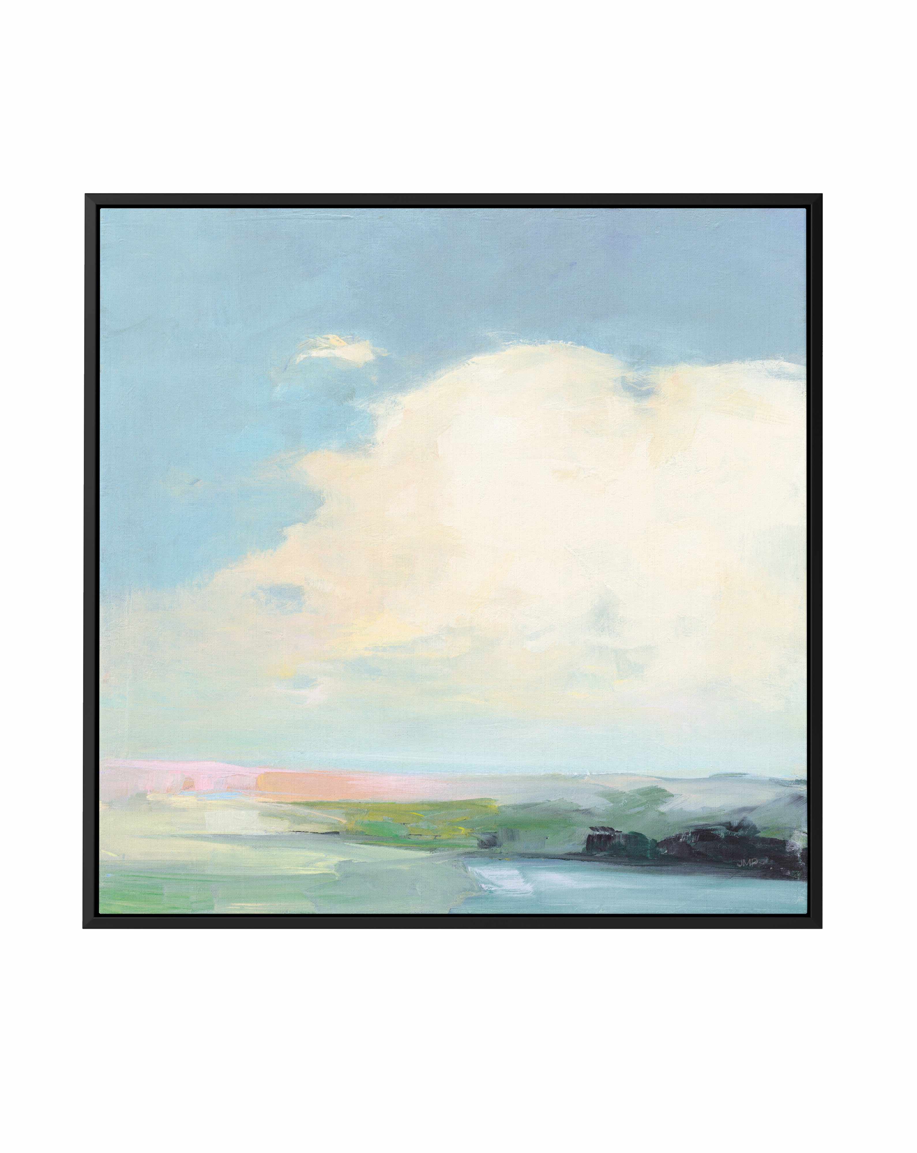 Colorful Horizon II Bright | Framed Canvas Art Print