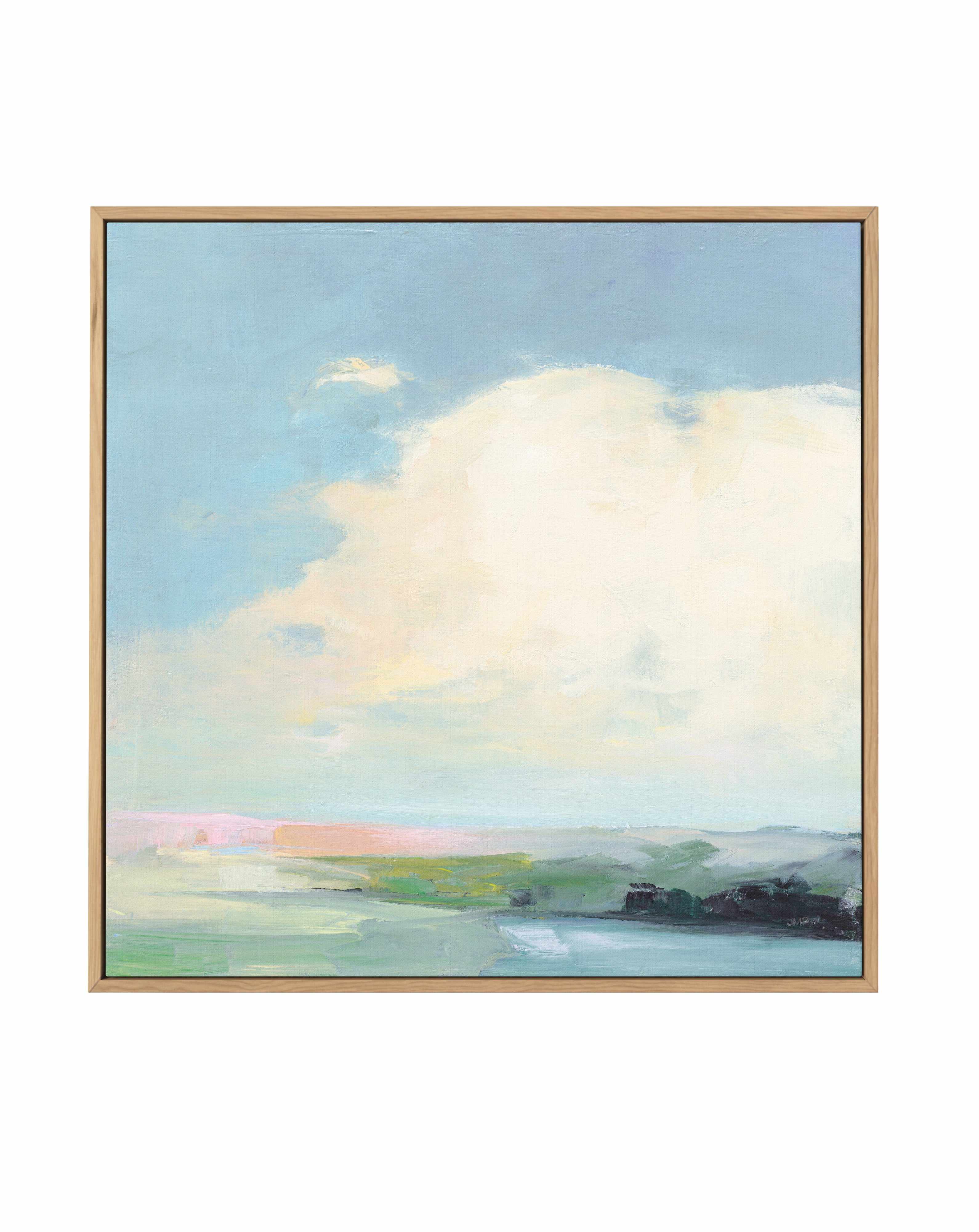 Colorful Horizon II Bright | Framed Canvas Art Print