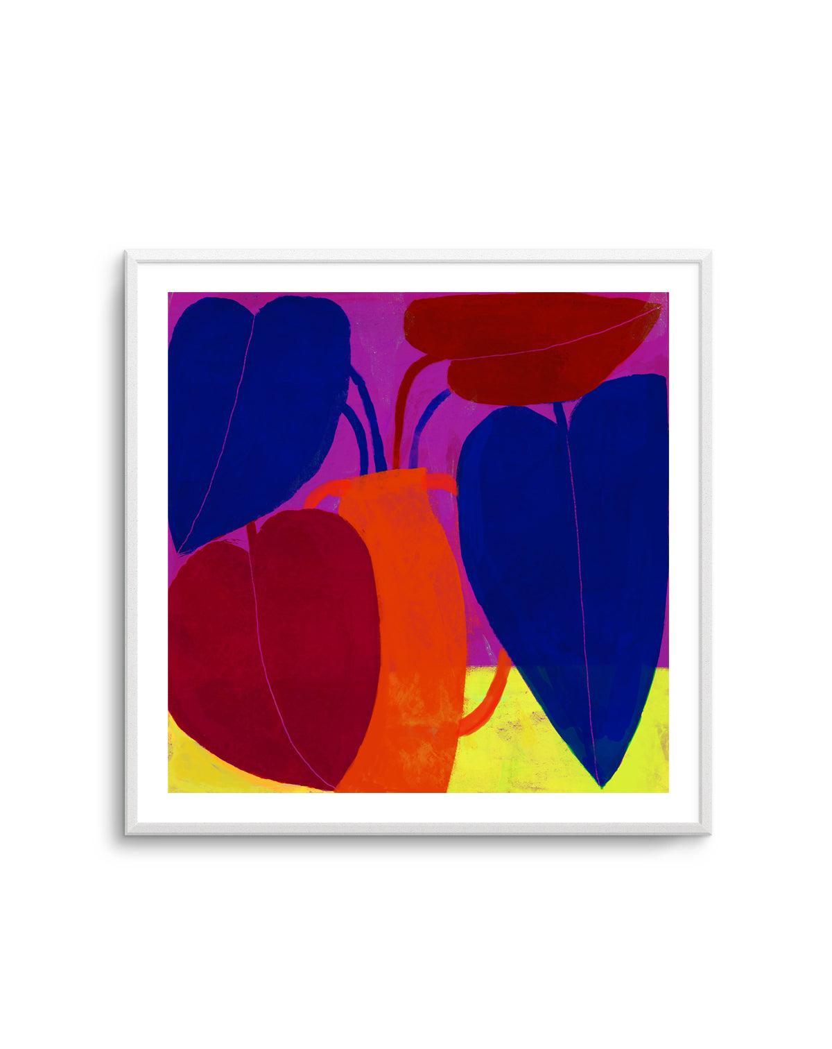Colorful Plant by Marco Marella | Art Print from Olive et Oriel where you can shop wallpaper and artworks online