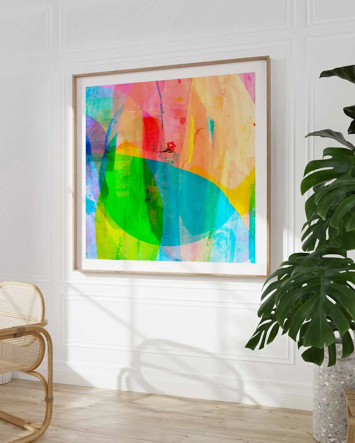 Colour Pop by Antonia Tzenova Art Print from Olive et Oriel where you can shop wallpaper and artworks online