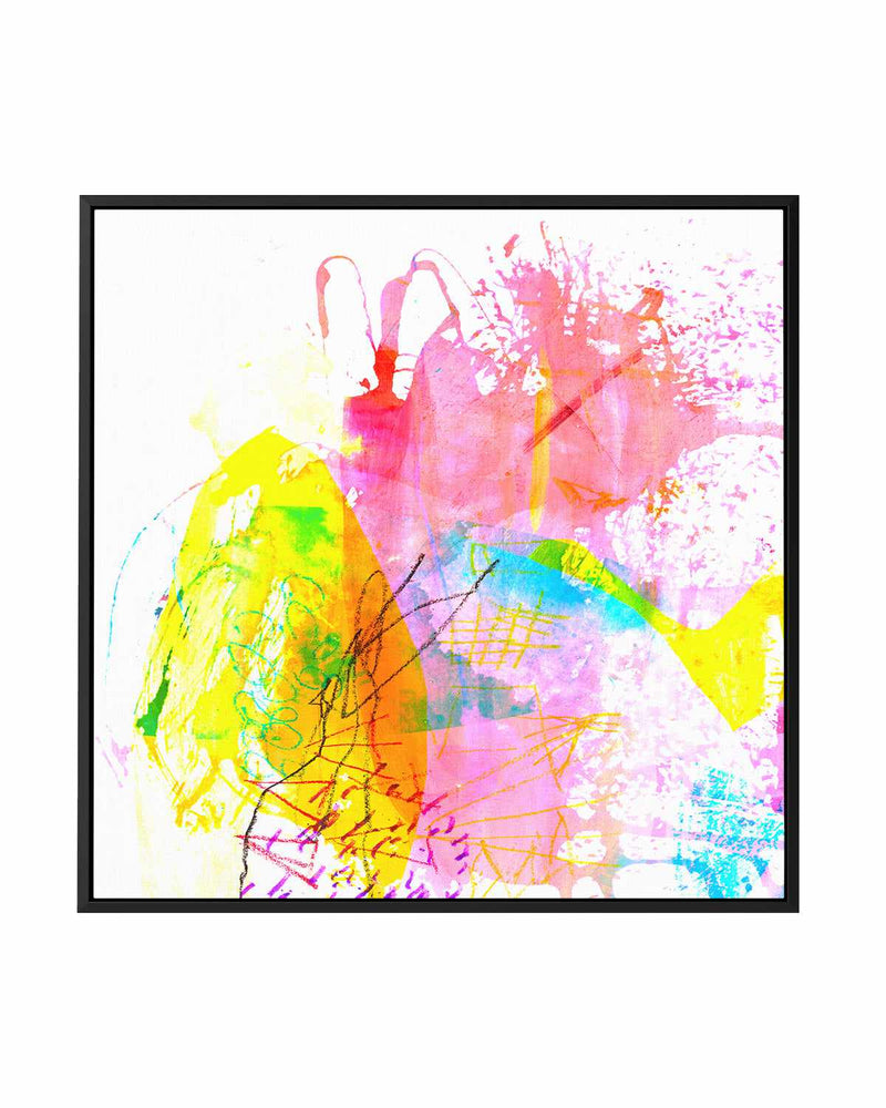 Colour Splash by Antonia Tzenova | Framed Canvas Art Print