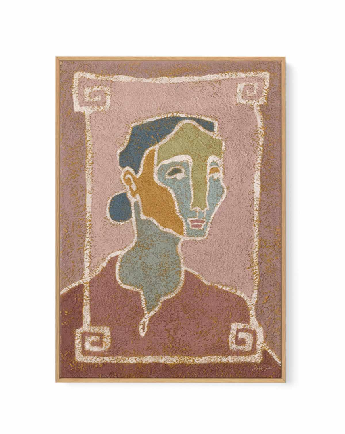 Colour Story No. 10 by Julie Celina | Framed Canvas Art Print from Olive et Oriel where you can shop wallpaper and artworks online