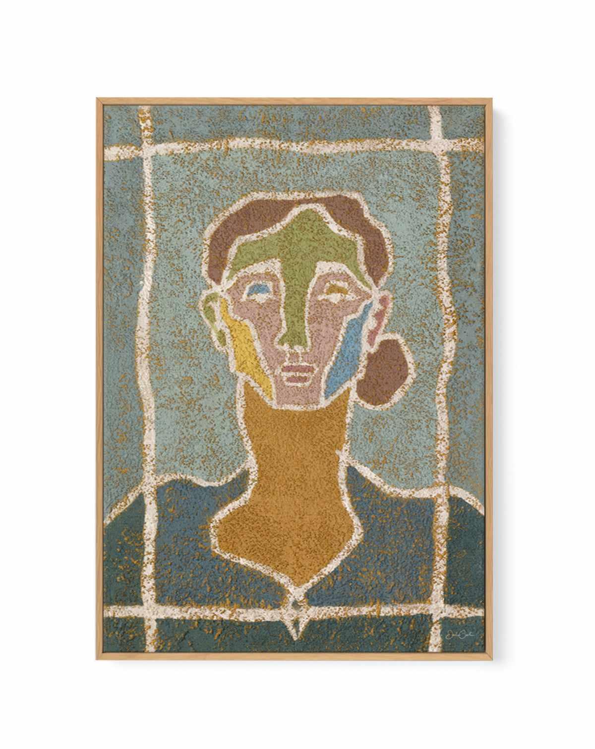 Colour Story No. 11 by Julie Celina | Framed Canvas Art Print from Olive et Oriel where you can shop wallpaper and artworks online