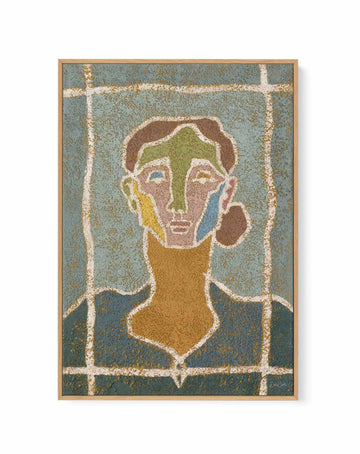 Colour Story No. 11 by Julie Celina | Framed Canvas Art Print from Olive et Oriel where you can shop wallpaper and artworks online