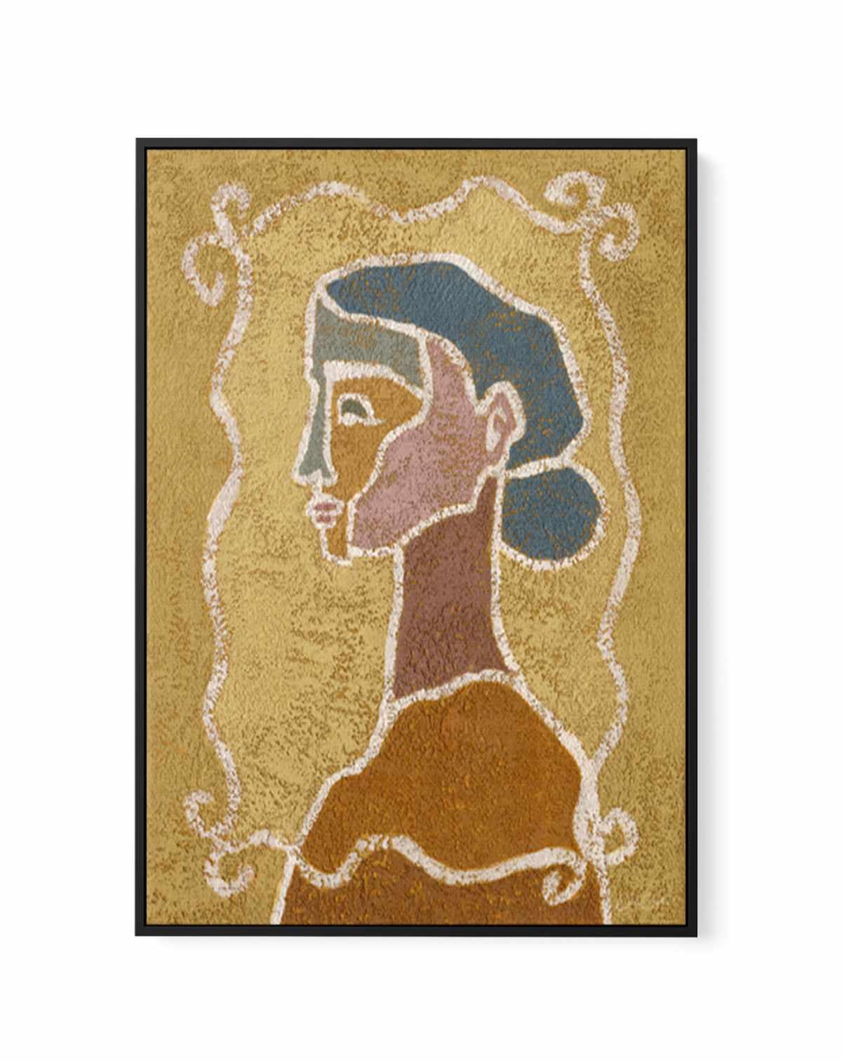 Colour Story No. 12 by Julie Celina | Framed Canvas Art Print from Olive et Oriel where you can shop wallpaper and artworks online