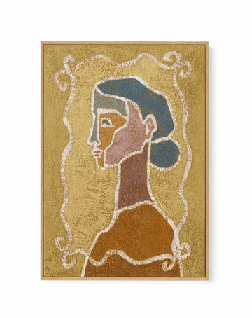Colour Story No. 12 by Julie Celina | Framed Canvas Art Print from Olive et Oriel where you can shop wallpaper and artworks online