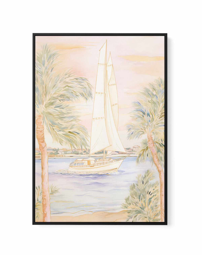 Come Sail Away | Framed Canvas Art Print