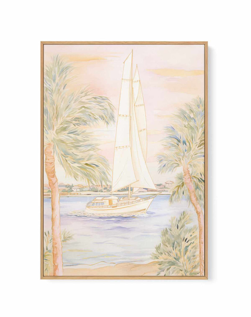 Come Sail Away | Framed Canvas Art Print