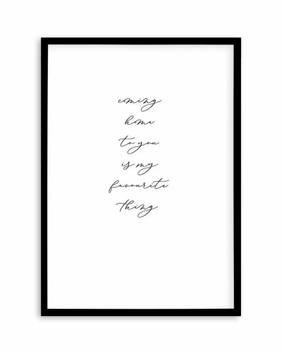 Coming Home To You Art Print from Olive et Oriel where you can shop wallpaper and artworks online