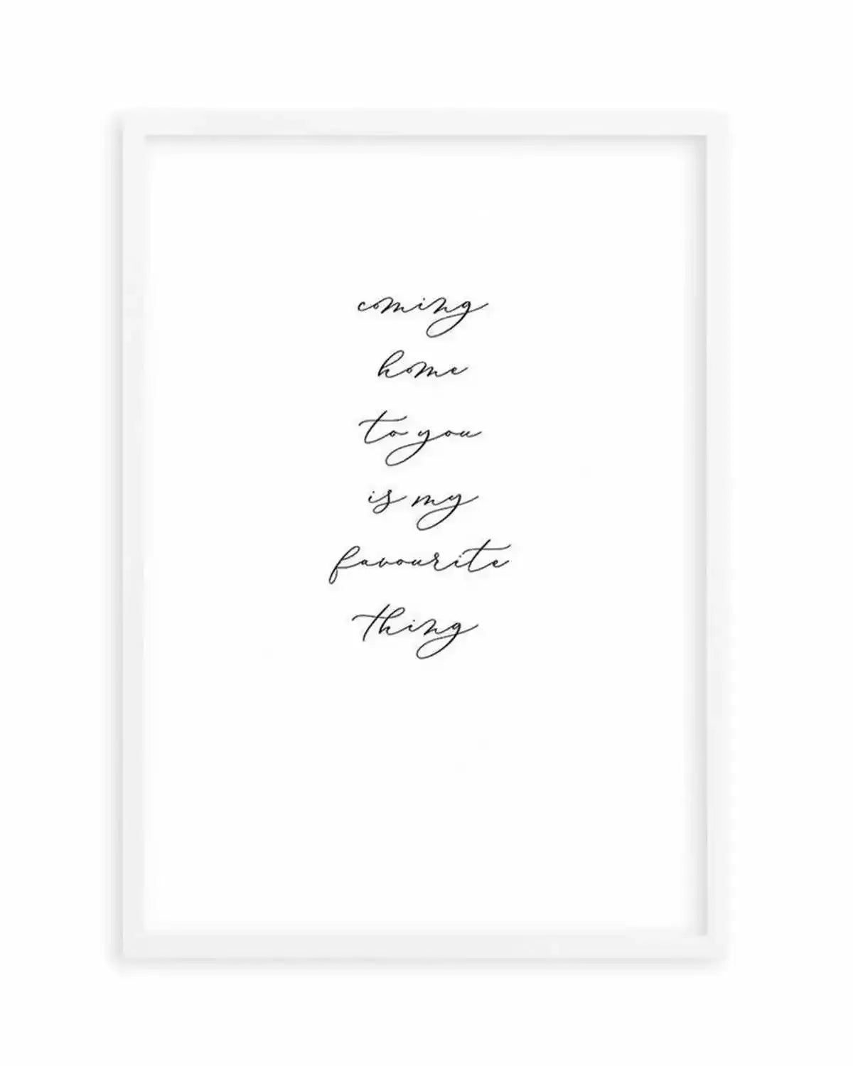 Coming Home To You Art Print from Olive et Oriel where you can shop wallpaper and artworks online