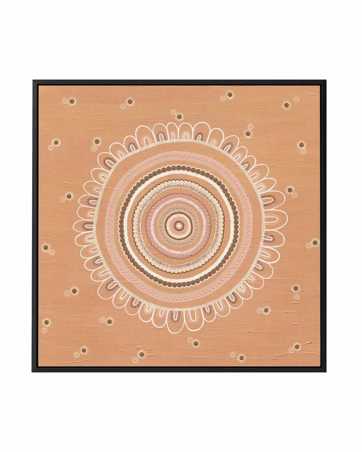 Coming Together by Karissa Undy | Framed Canvas Art Print from Olive et Oriel where you can shop wallpaper and artworks online
