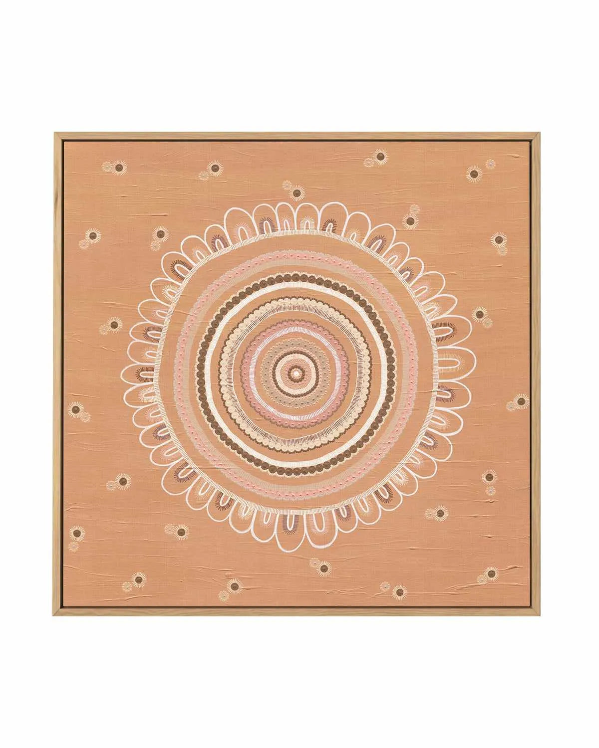 Coming Together by Karissa Undy | Framed Canvas Art Print from Olive et Oriel where you can shop wallpaper and artworks online